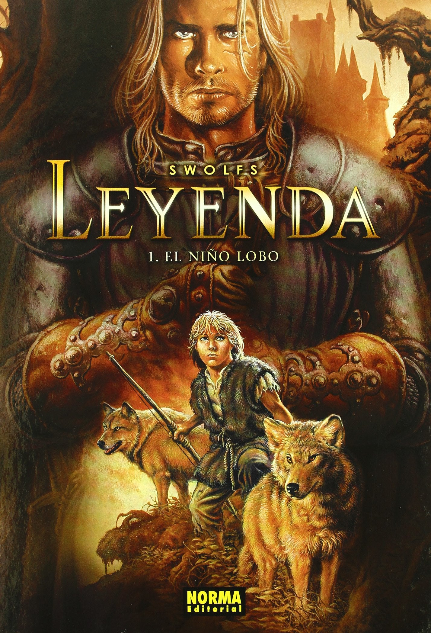 LEYENDA 1.EL NIÑO LOBO book