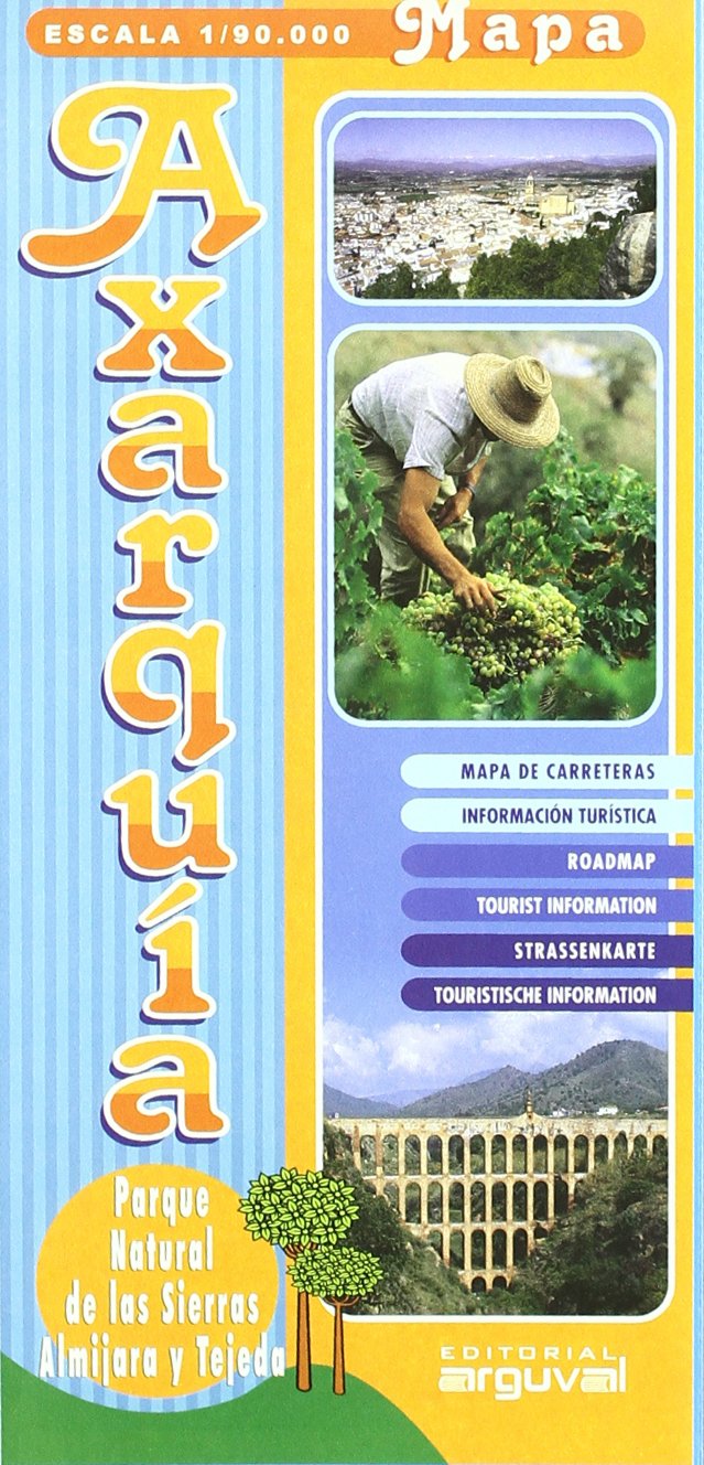 MAPA DE LA AXARQUIA (MAPAS TURISTICOS) Maps & Plans