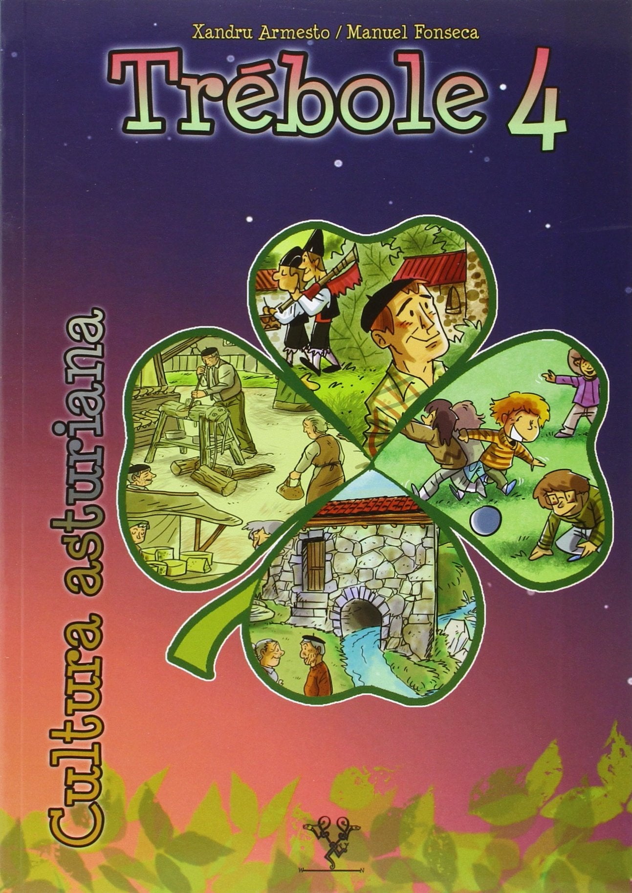 Trébole 4º Primaria, Cultura Asturiana book