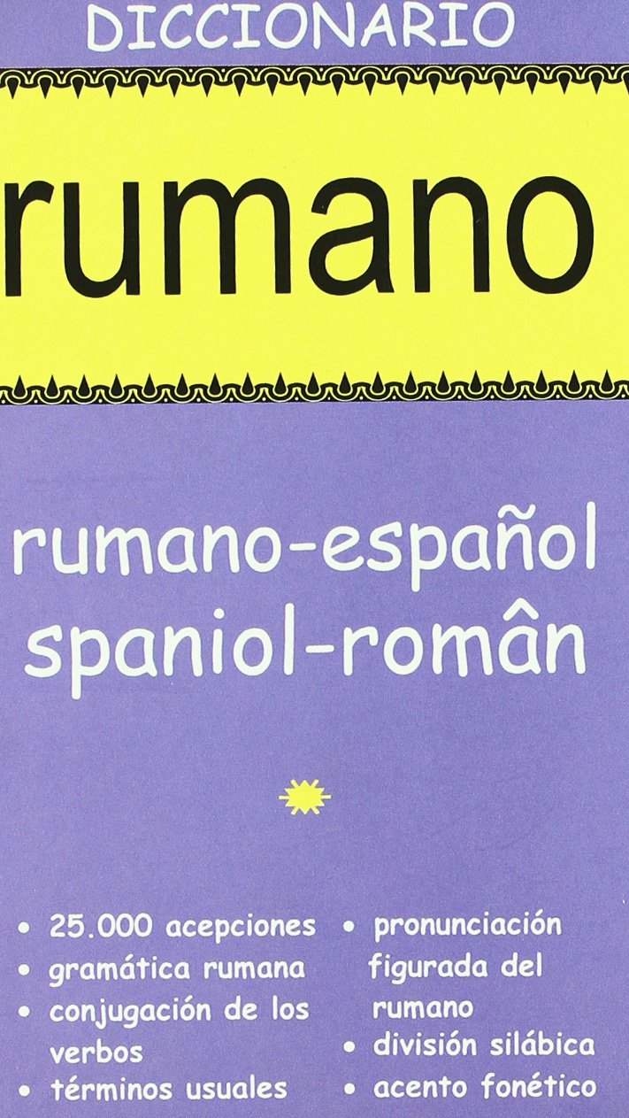 Dº Rumano RUM-ESP / ESP-RUM (DICCIONARIOS) Books