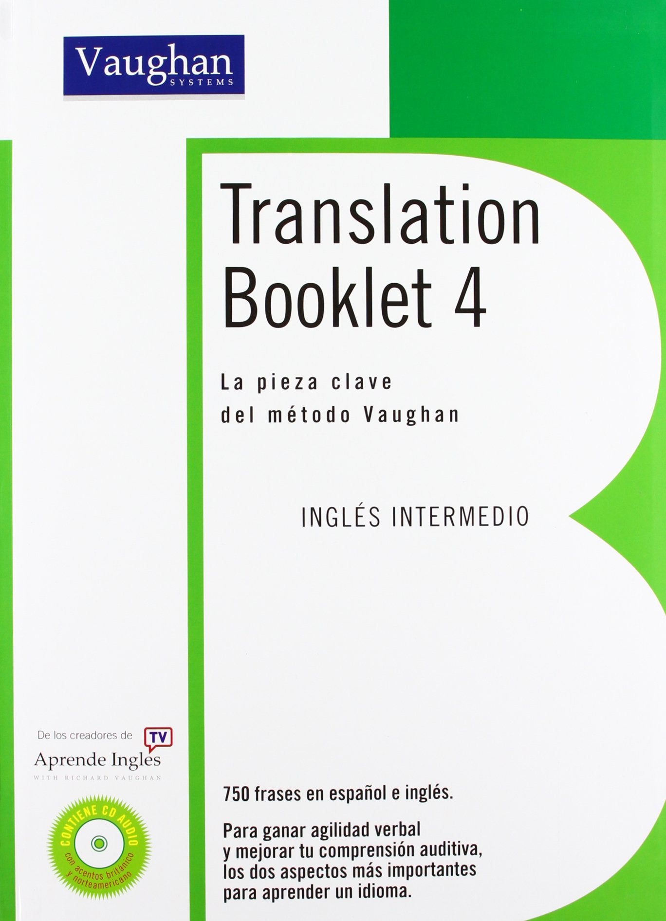 TRANSLATION BOOKLET 4: Intermedio Bajo book
