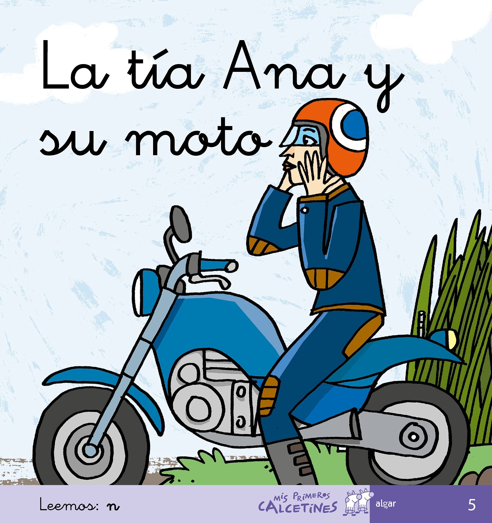 La tía Ana y su moto book