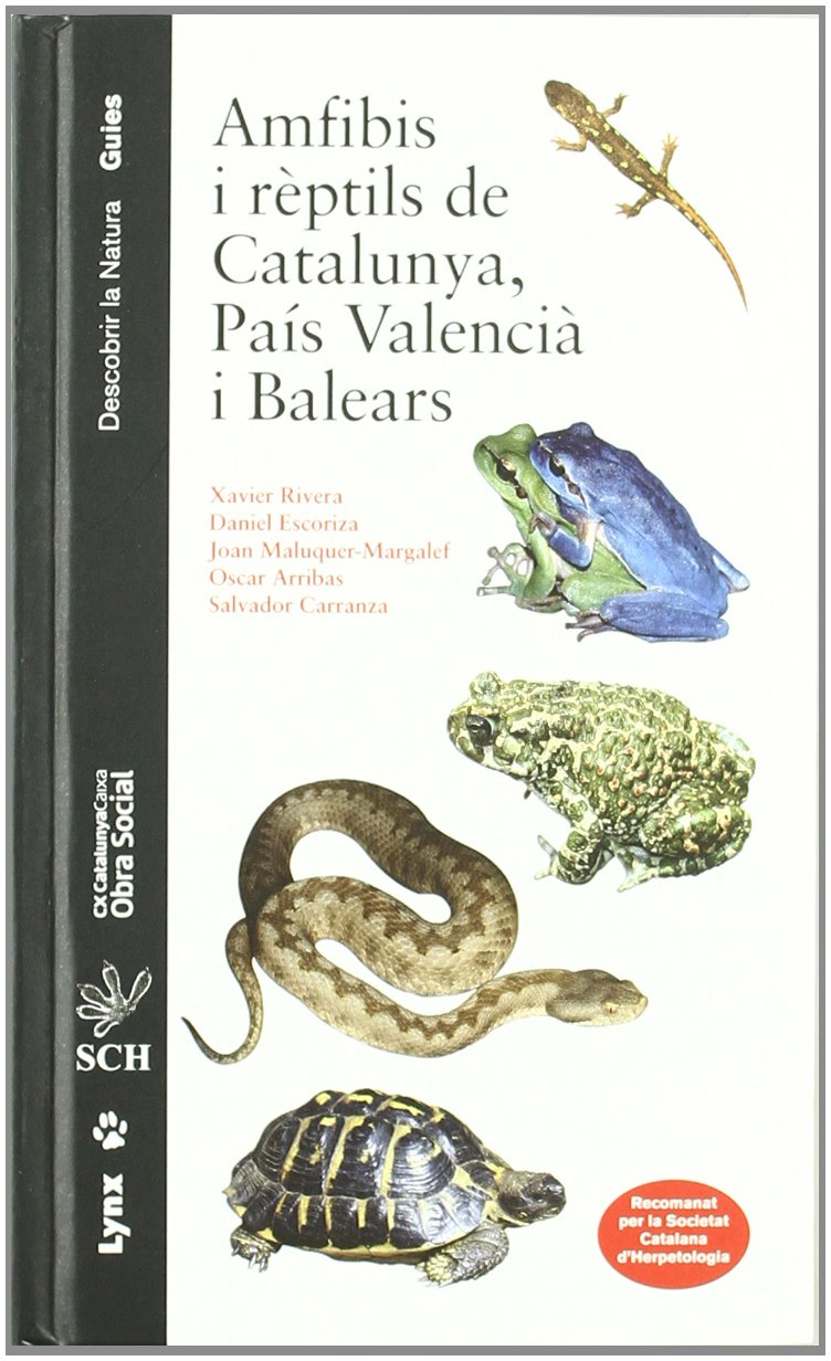 Amfibis i rèptils de Catalunya, País Valencià i Balears book
