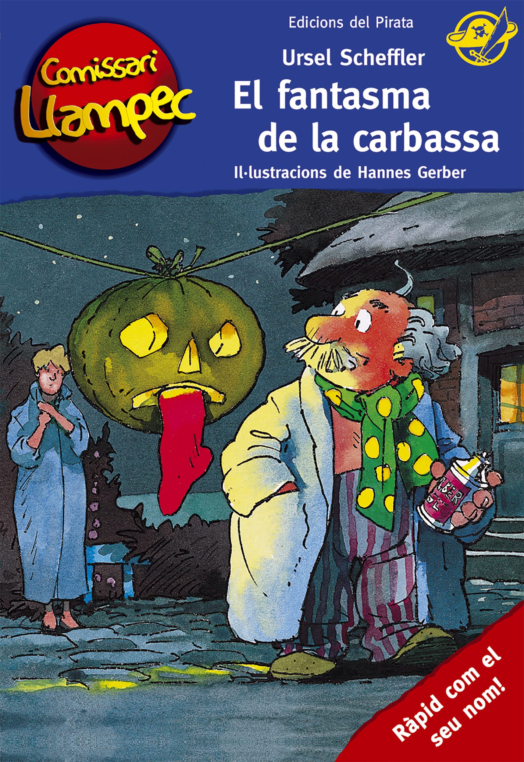 El fantasma de la carbassa: Llibre de detectius per a nens de 10 anys amb enigmes per resoldre anant davant del mirall! Llibre infantil en català book