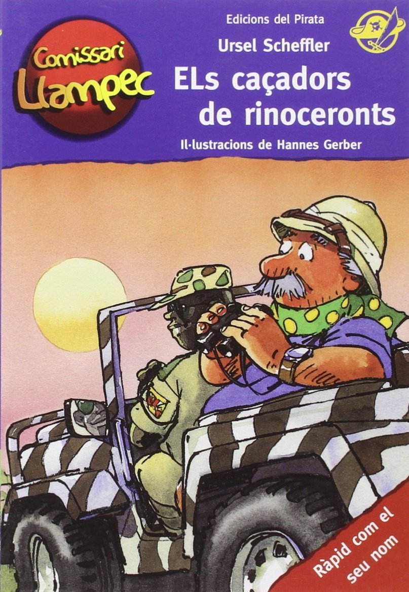 Els caçadors de rinoceronts: Llibre infantil de detectius per a nens de 10 anys amb enigmes per resoldre anant davant del mirall! Llibre per nens en català book