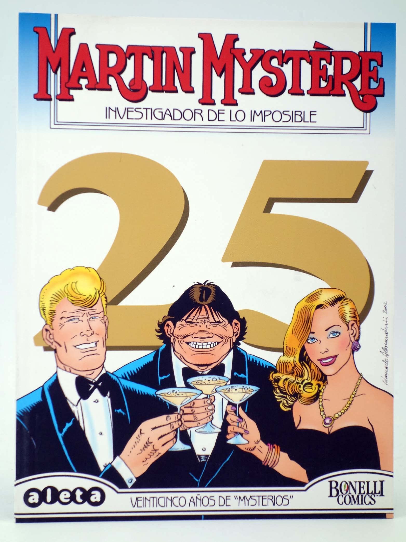 Martín mystere 28: veinticinco años de mysterios (comic) book