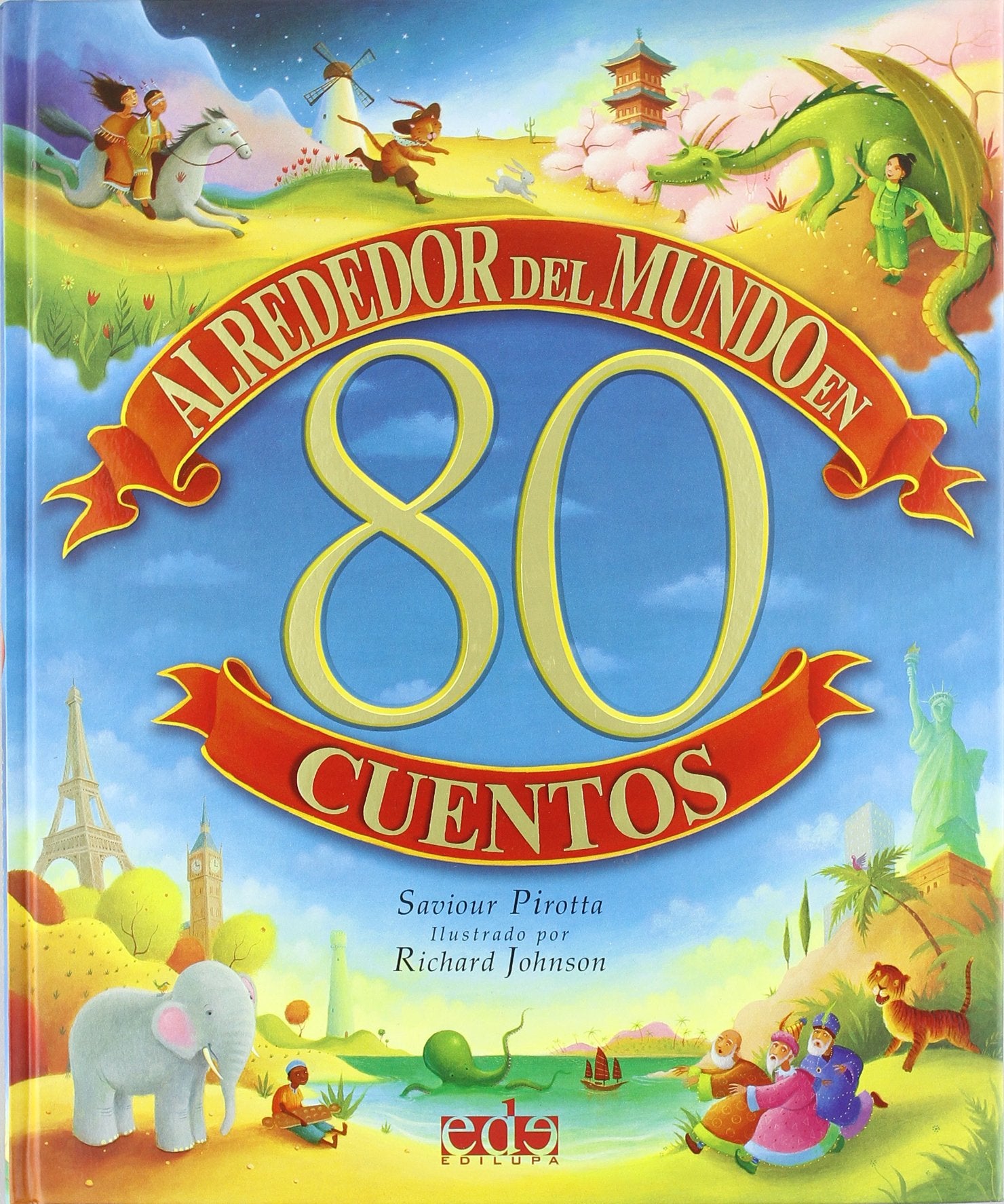 Alrededor del mundo en 80 cuentos book