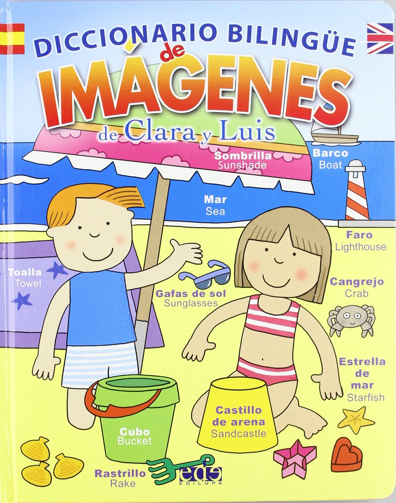 Diccionario bilingue de imagenes de Clara y Luis/ Bilingual Dictionary of Clara and Lui's pictures book