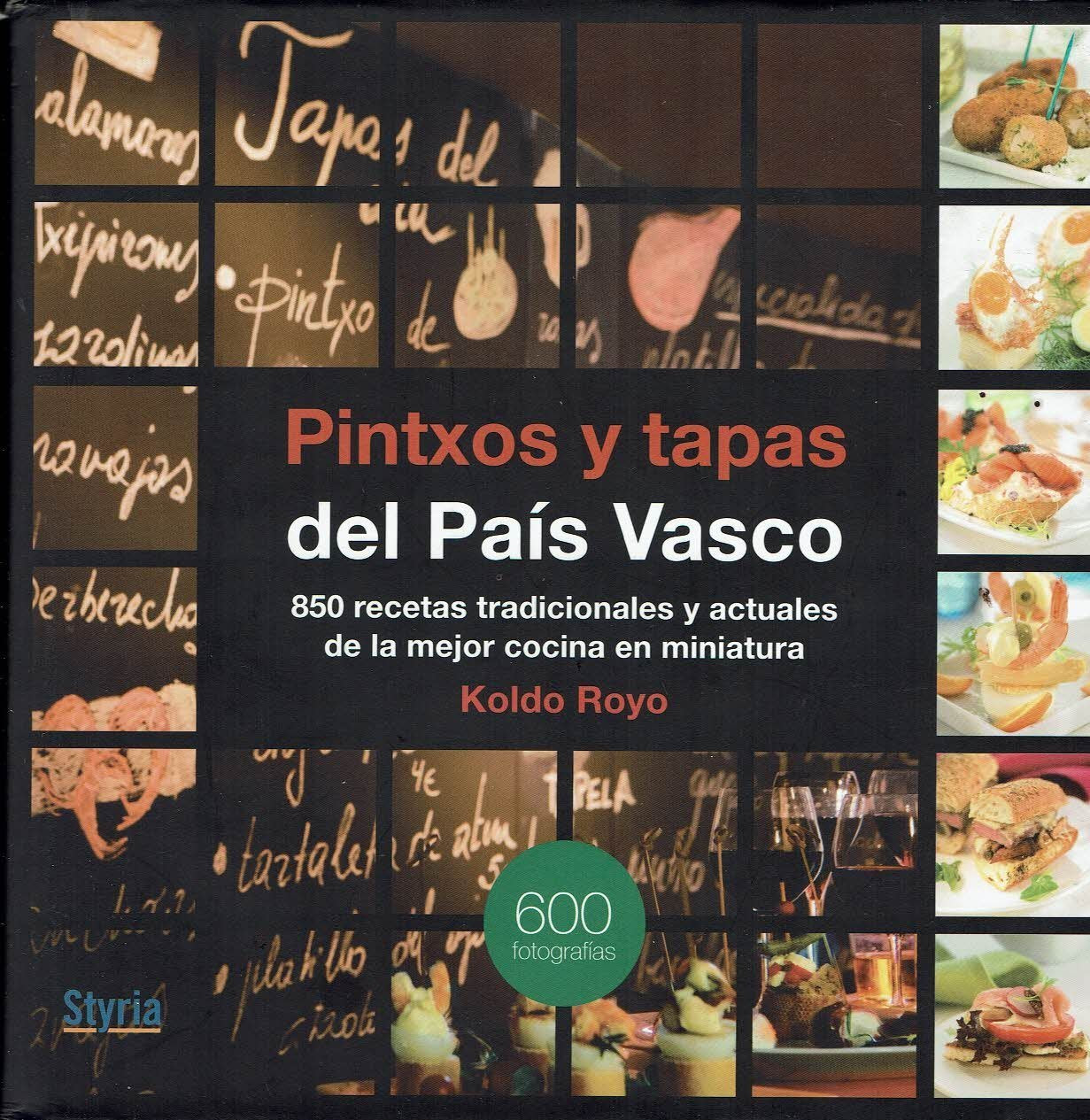 Pintxos y tapas del pais Vasco Books