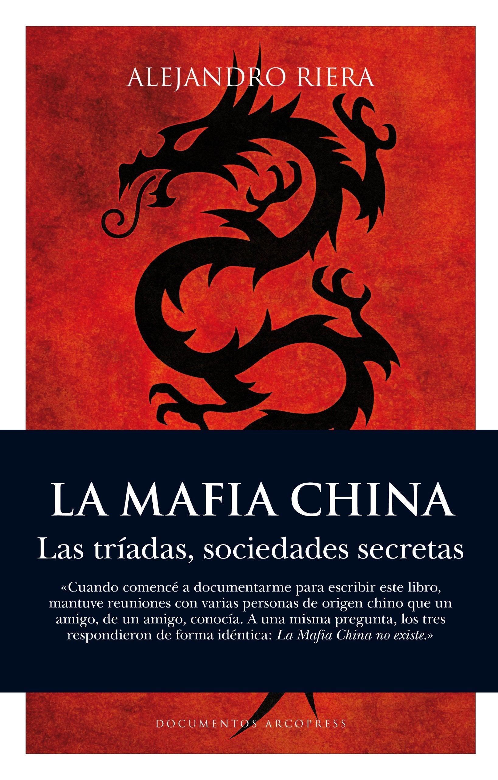 MAFIA CHINA, LA(9788496632622) Politics & Society