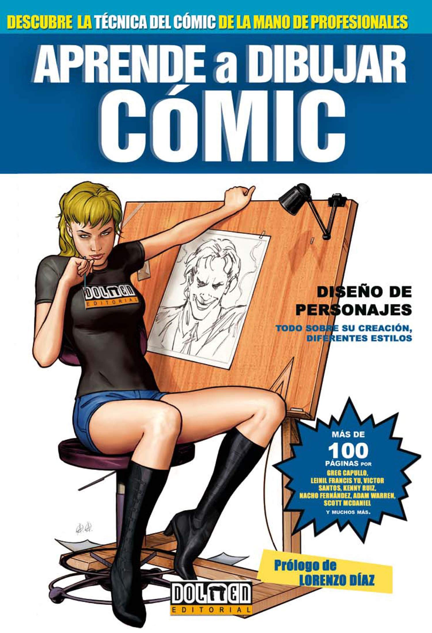 Aprende a dibujar cómic 7: Diseño de personajes book