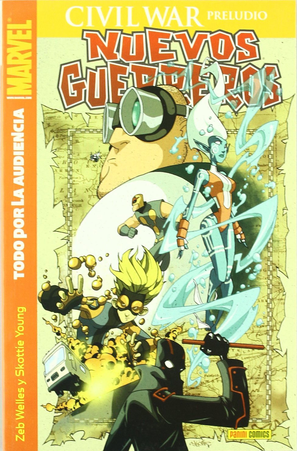 Nuevos Guerreros, Todo por la audiencia Manga