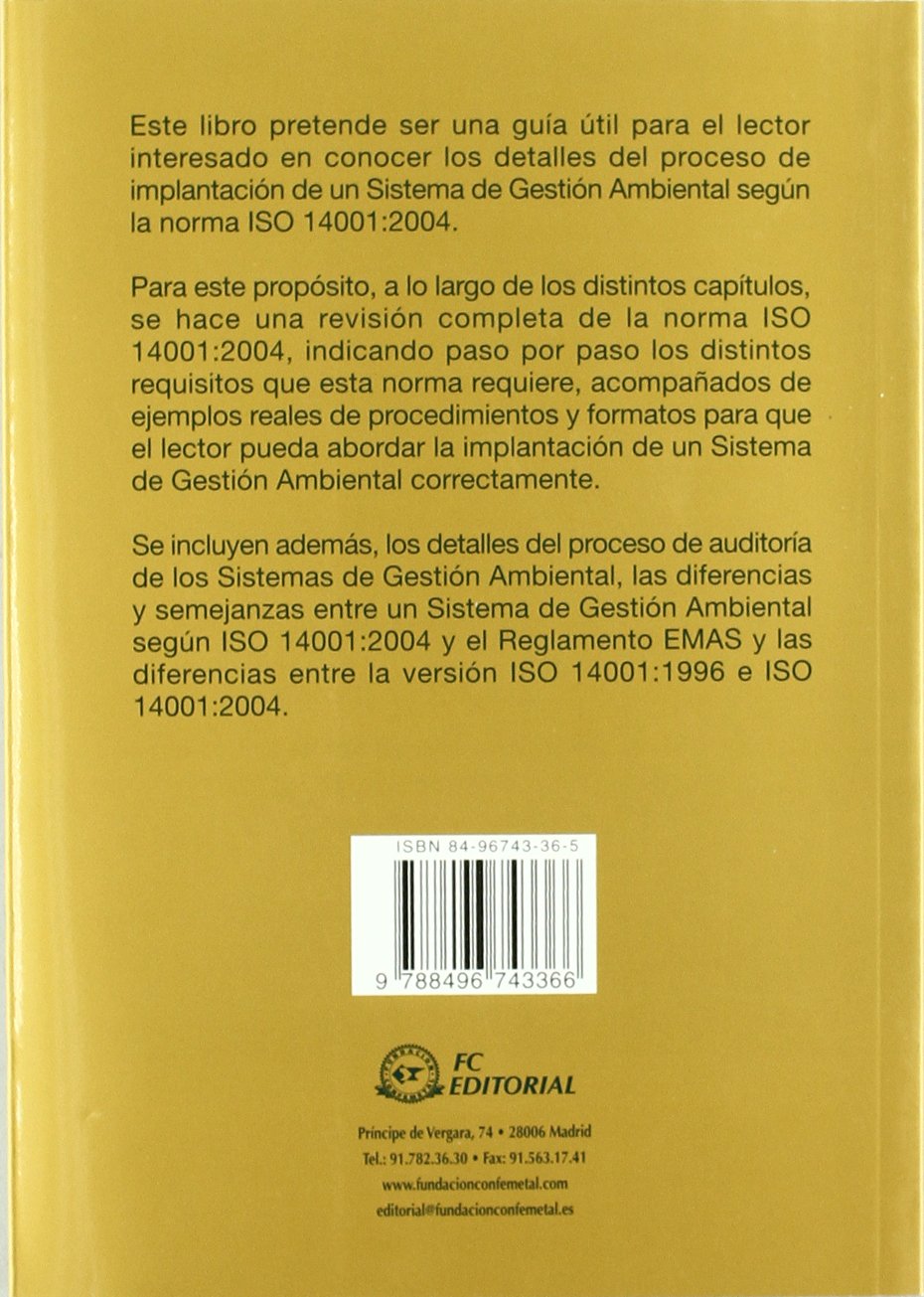 Cómo implantar un sistema de gestión ambiental según ISO 14001:2004 Law