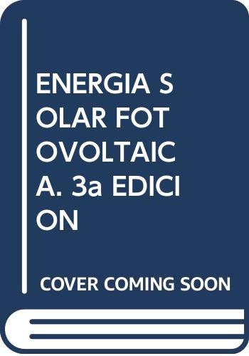 Energia solar fotovoltaica book