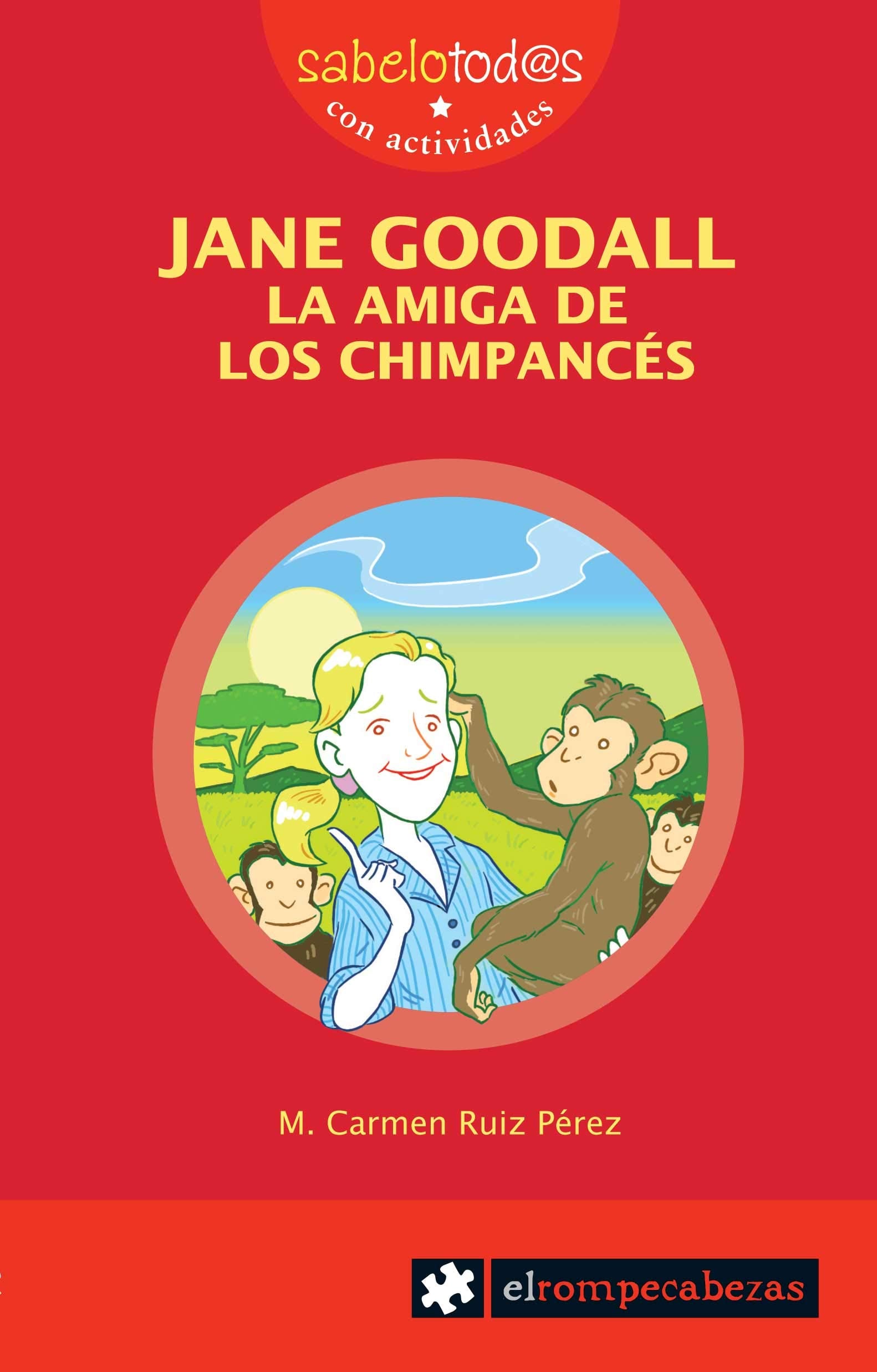 JANE GOODALL la amiga de los chimpancés book