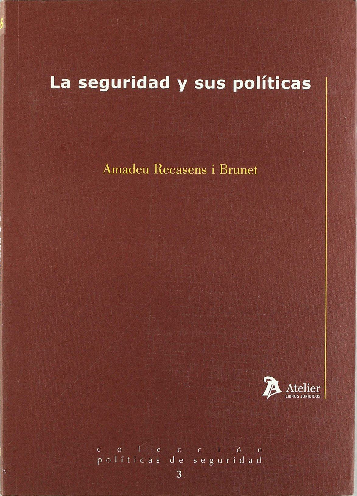 Seguridad y sus politicas, la. book