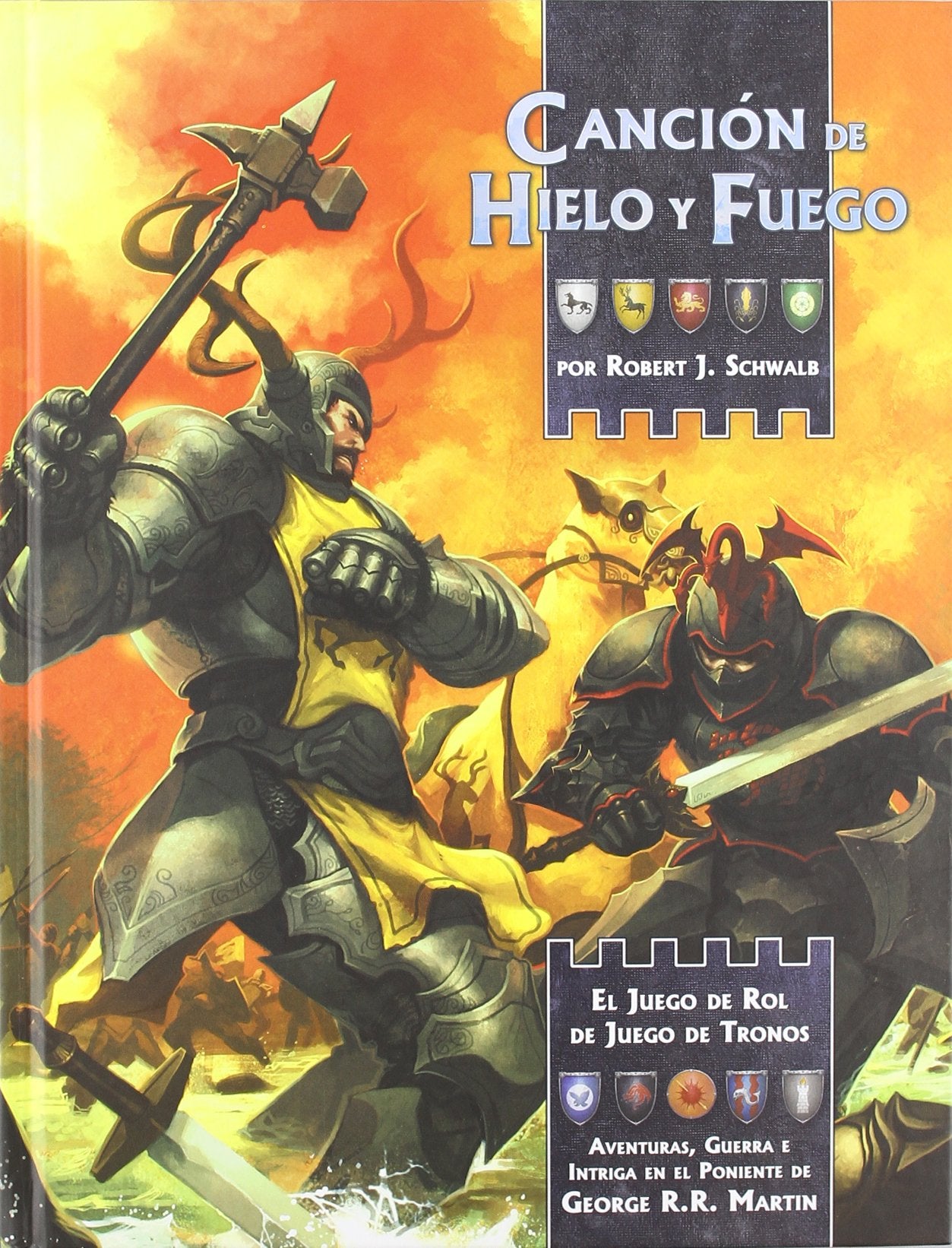 CANCION DE HIELO Y FUEGO - ROL - REIMPRESION EL JUEGO DE ROL DE JUEGO DE TRONOS Learning & Reference
