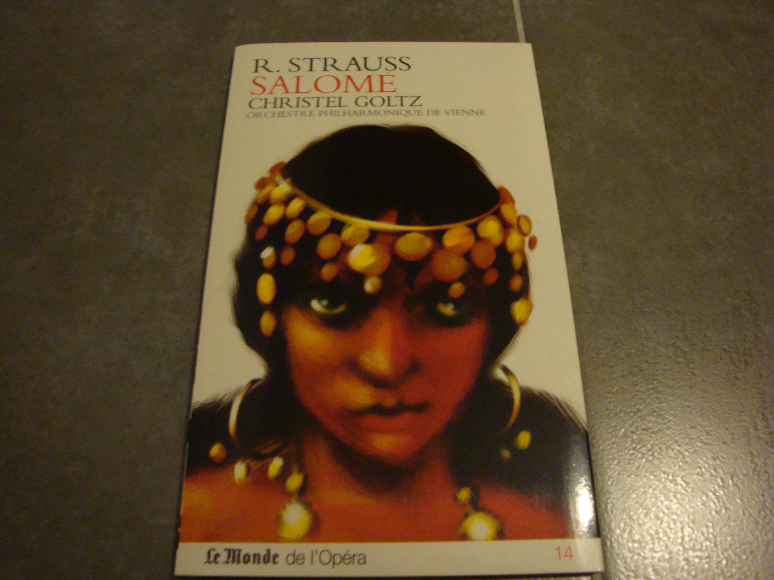 Richard Strauss Salome Orchestre philarmonique de Vienne Livre Cd Books