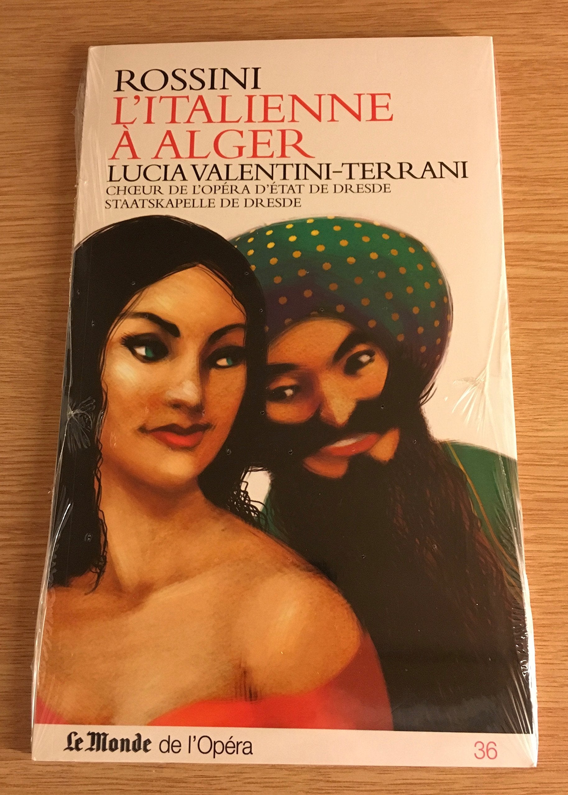 Rossini L italienne a Alger Choeur de l opera d etat de Dresde Staatskapelle de Dresde Livre Cd cd