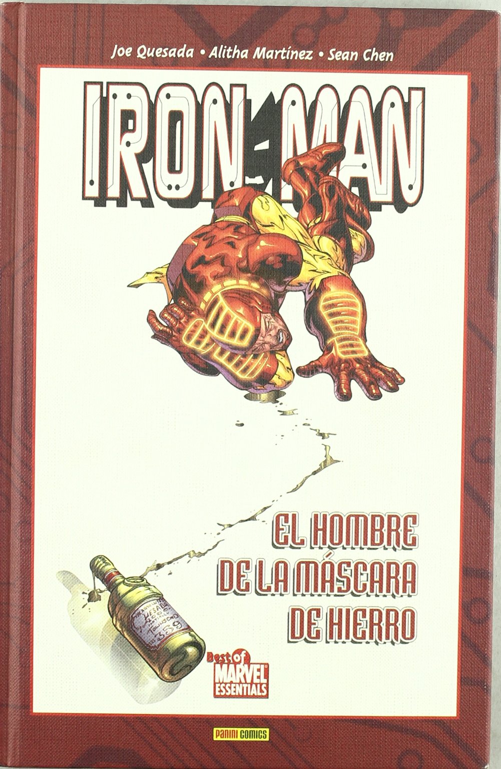 Iron Man el hombre de la máscara de hierro book
