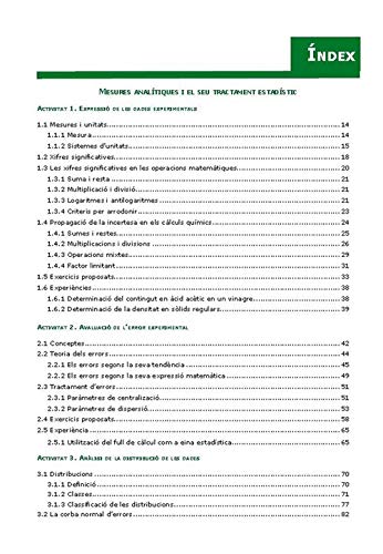 Tractament dels resultats analitics book