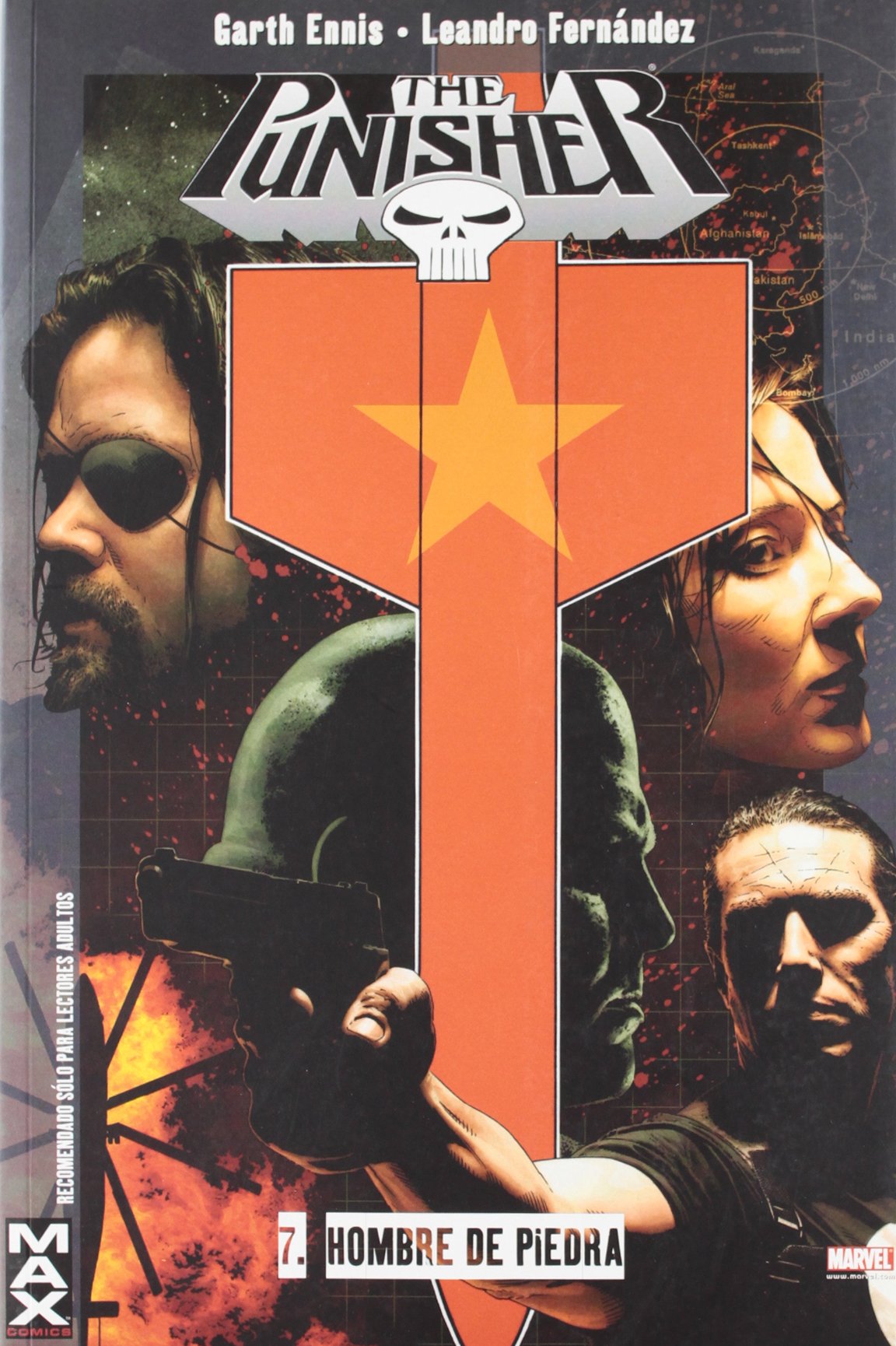 The Punisher 7, Hombre de Piedra Books