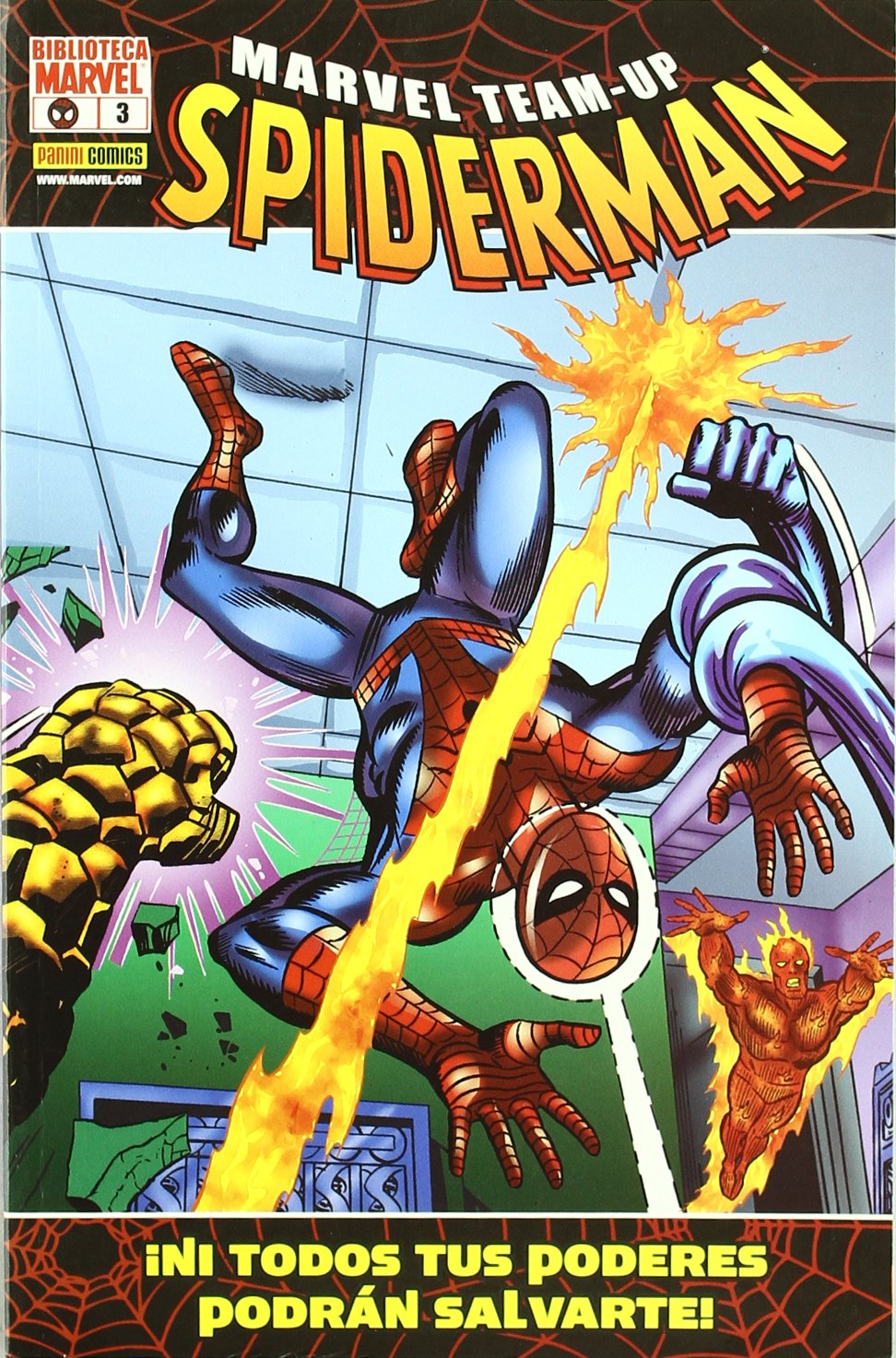 Marvel Team Up, Spiderman 3, ¡Ni todos tus poderes podrán salvarte! book