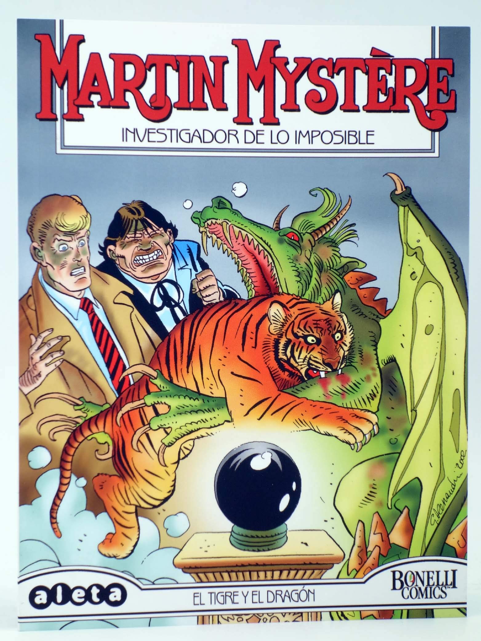 Martyn mystere 37. el tigre y el dragon (comic) book