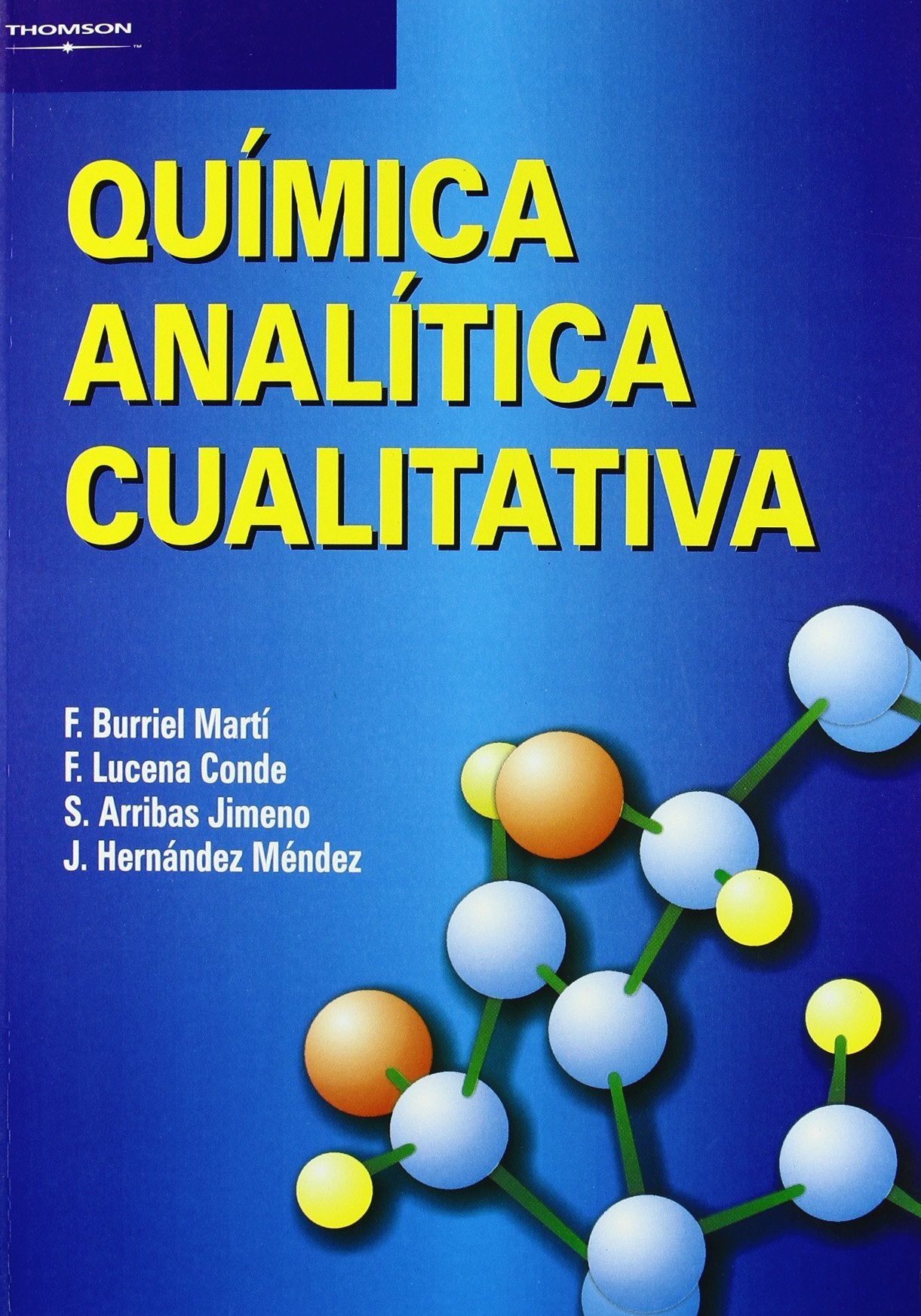 Química analítica cualitativa Natural Sciences
