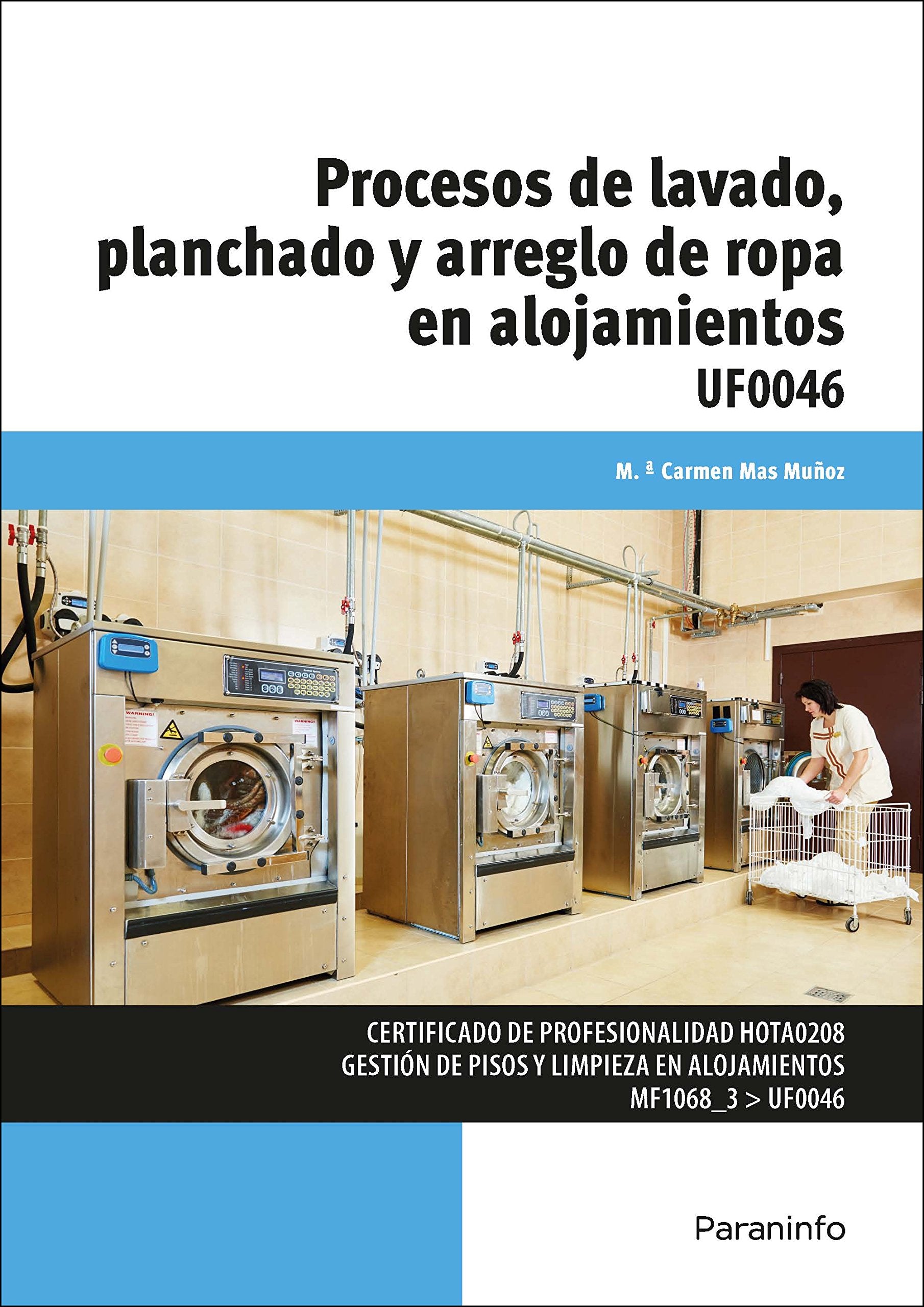 Procesos de lavado, planchado y arreglo de ropa en alojamientos book