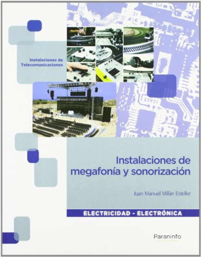 Instalaciones de megafonía y sonorización book