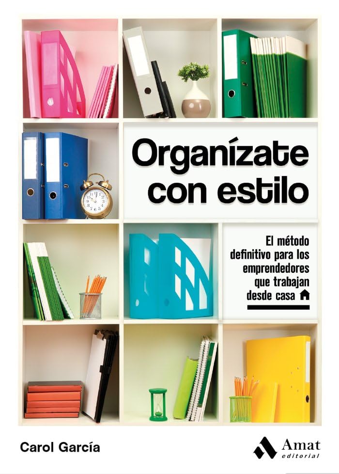 Organízate trabajando desde casa Children's books