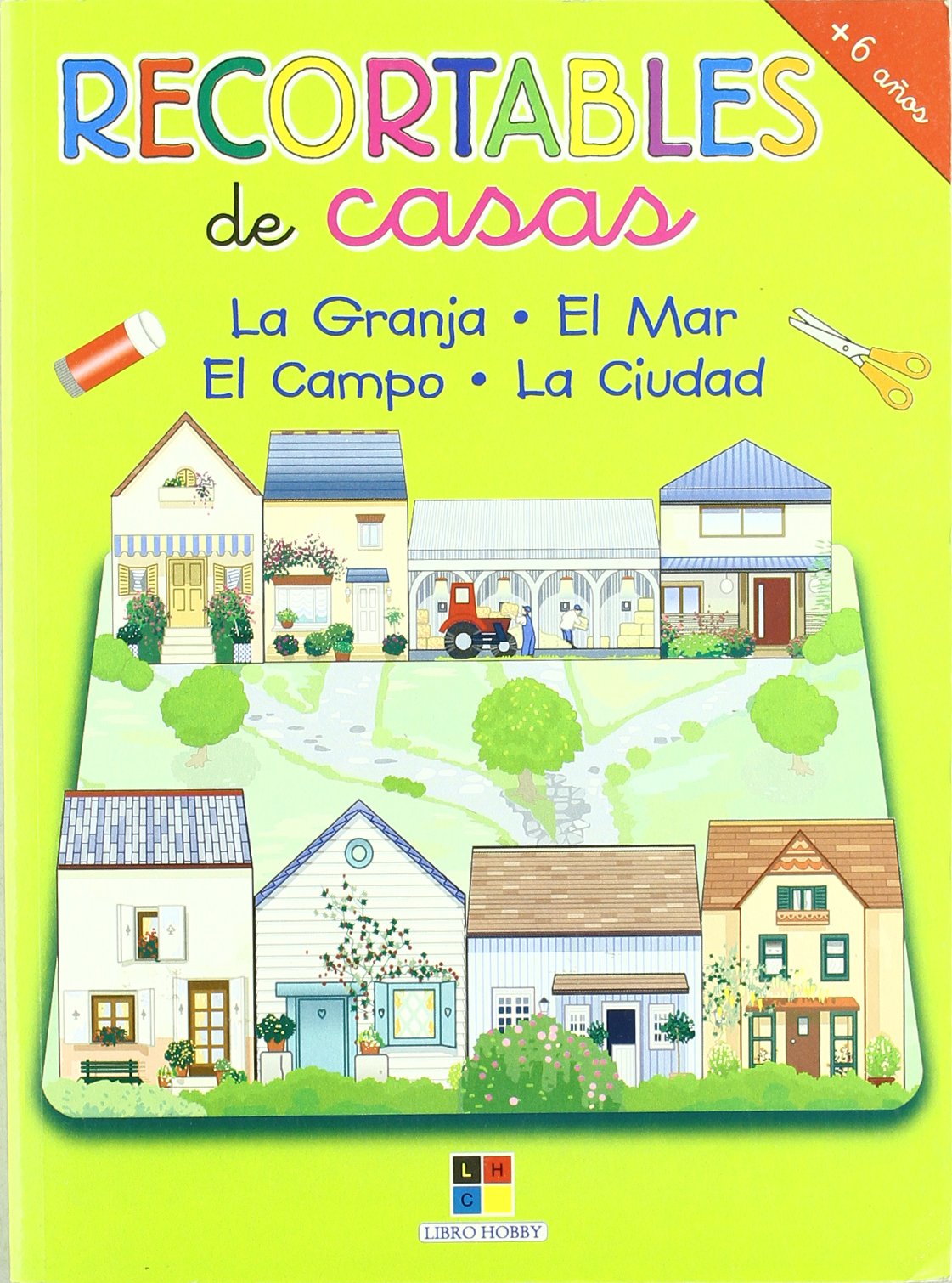 Recortables de casas/ Paper Cutouts of Houses Tiptoi & Games