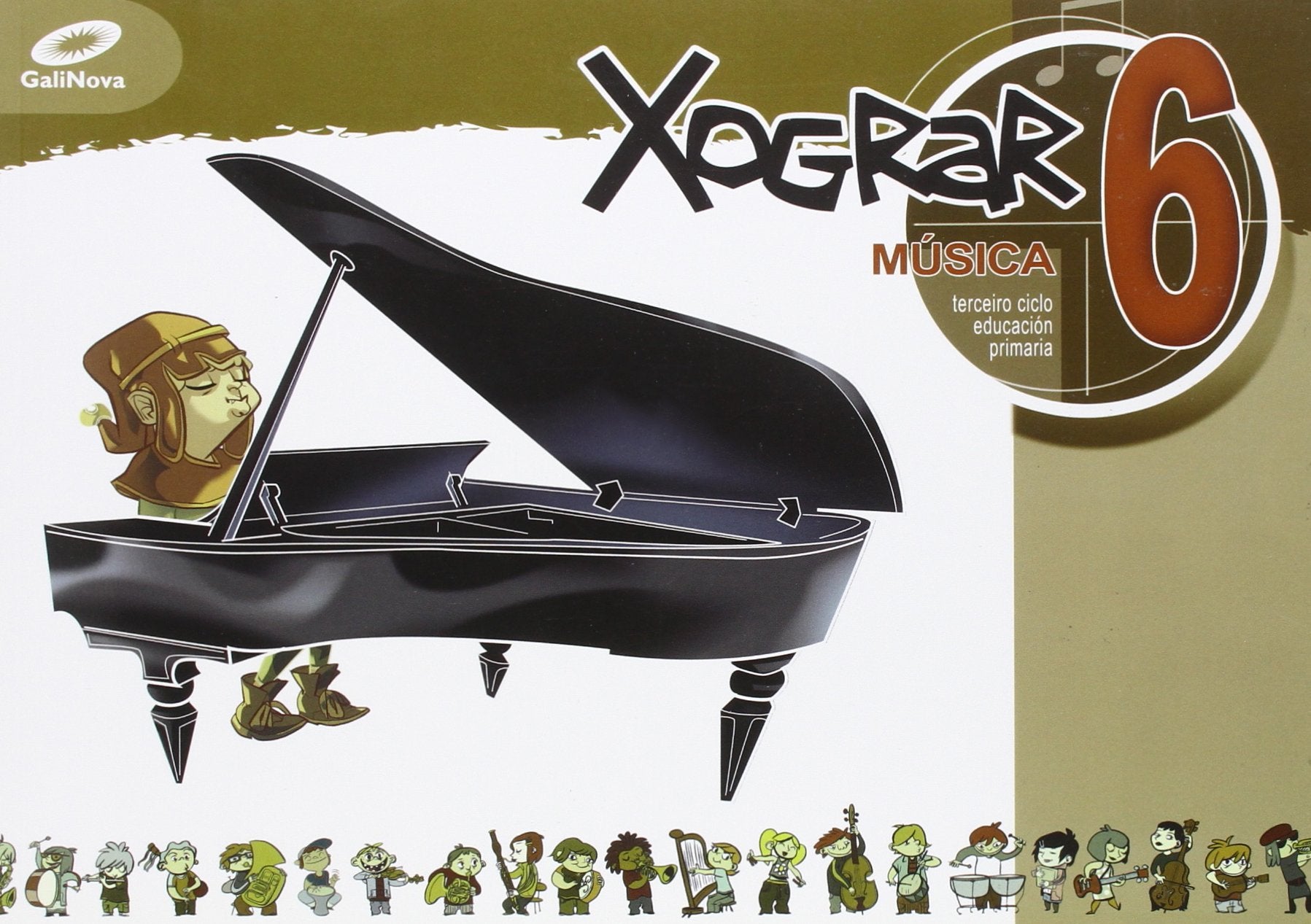 Música Xograr, 6 Educación Primaria, 3 ciclo book