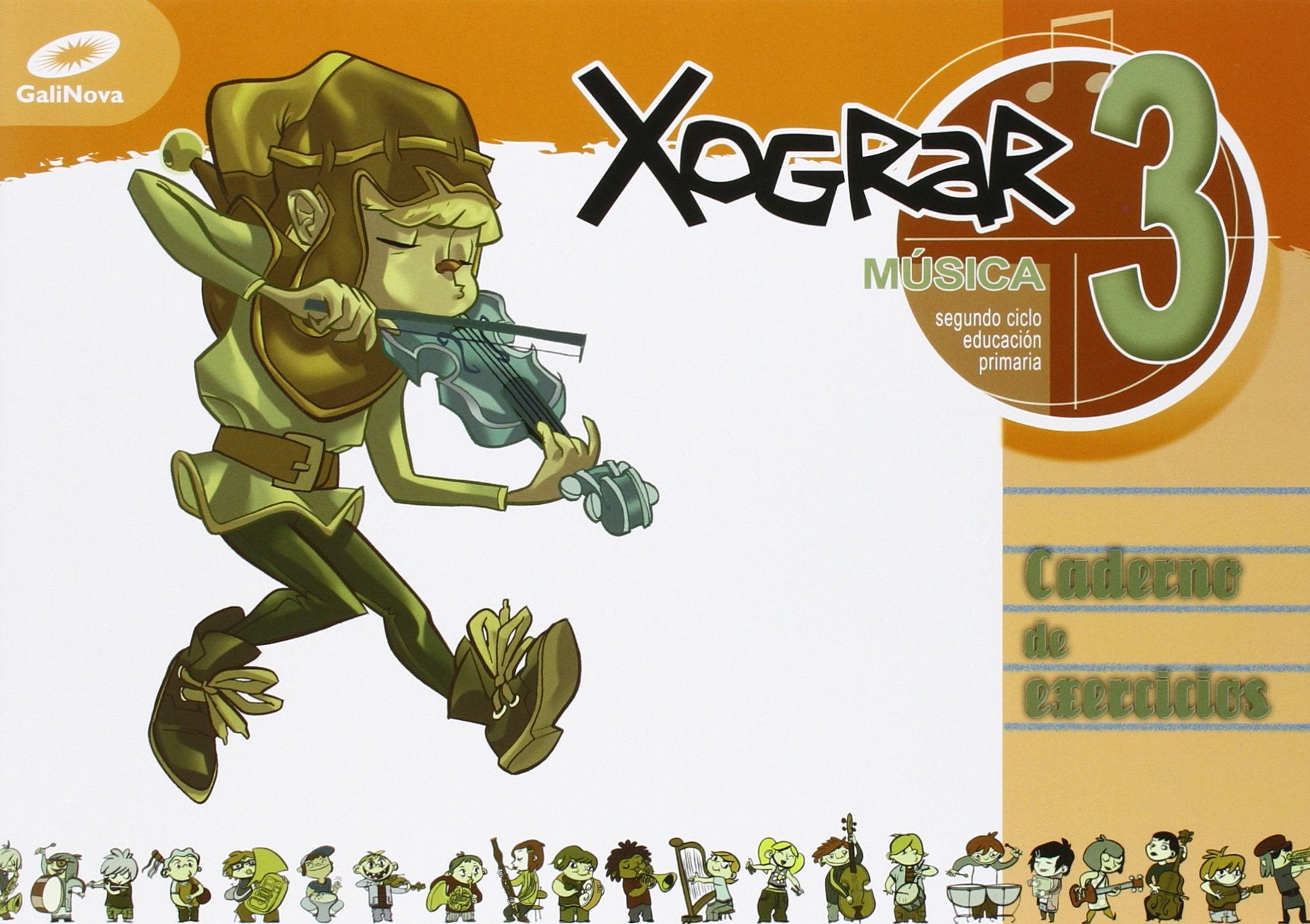 Música Xograr, 3 Educación Primária, 2 ciclo. Caderno de traballo Learning & Reference