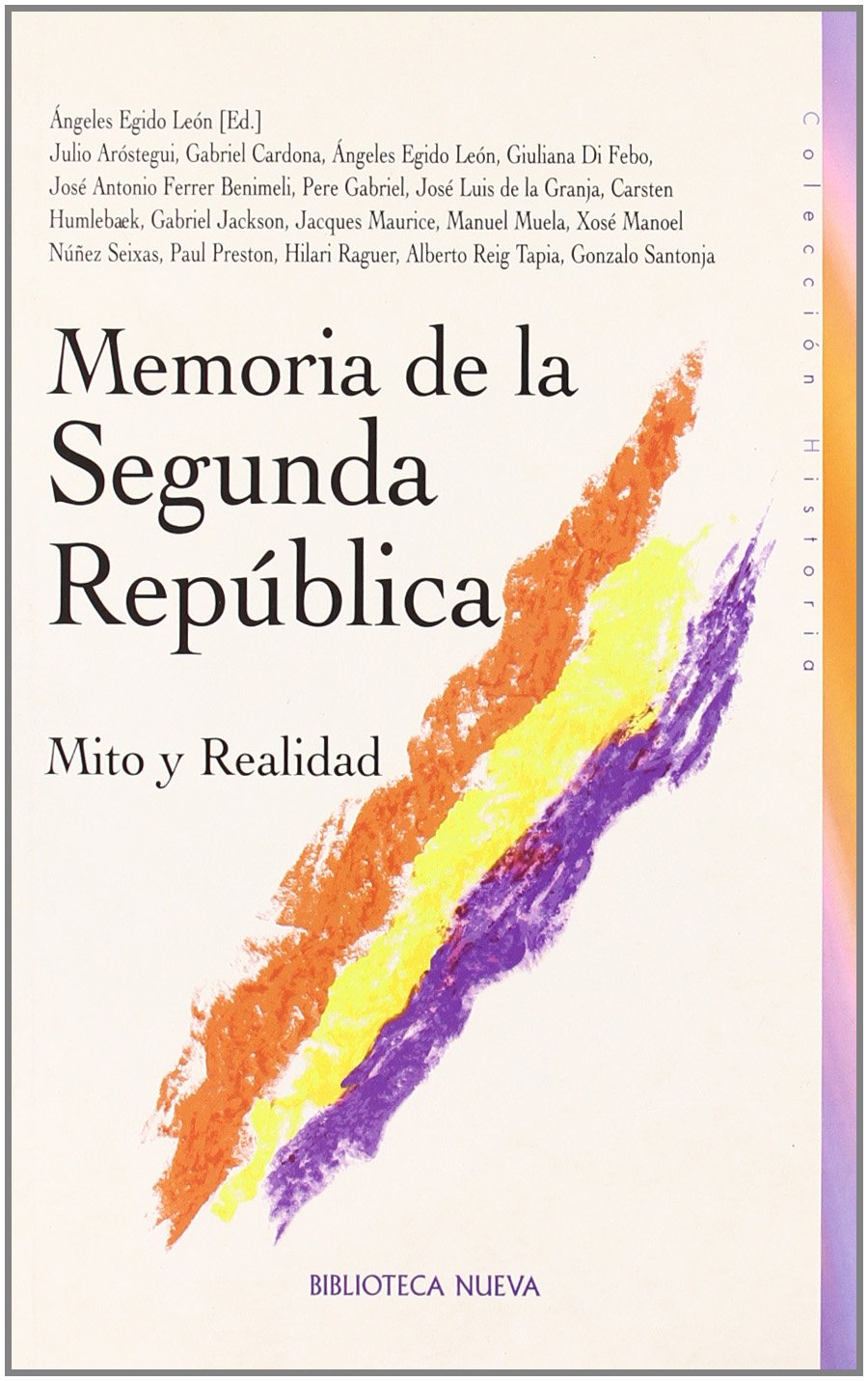 Memoria de la Segunda República : mito y realidad Social Sciences
