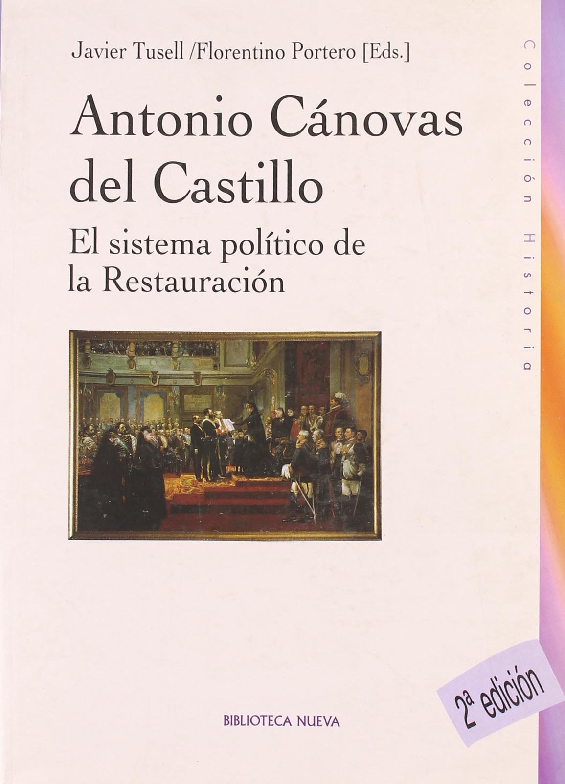 Antonio Cánovas del Castillo : el sistema político de la Restauración Social Sciences