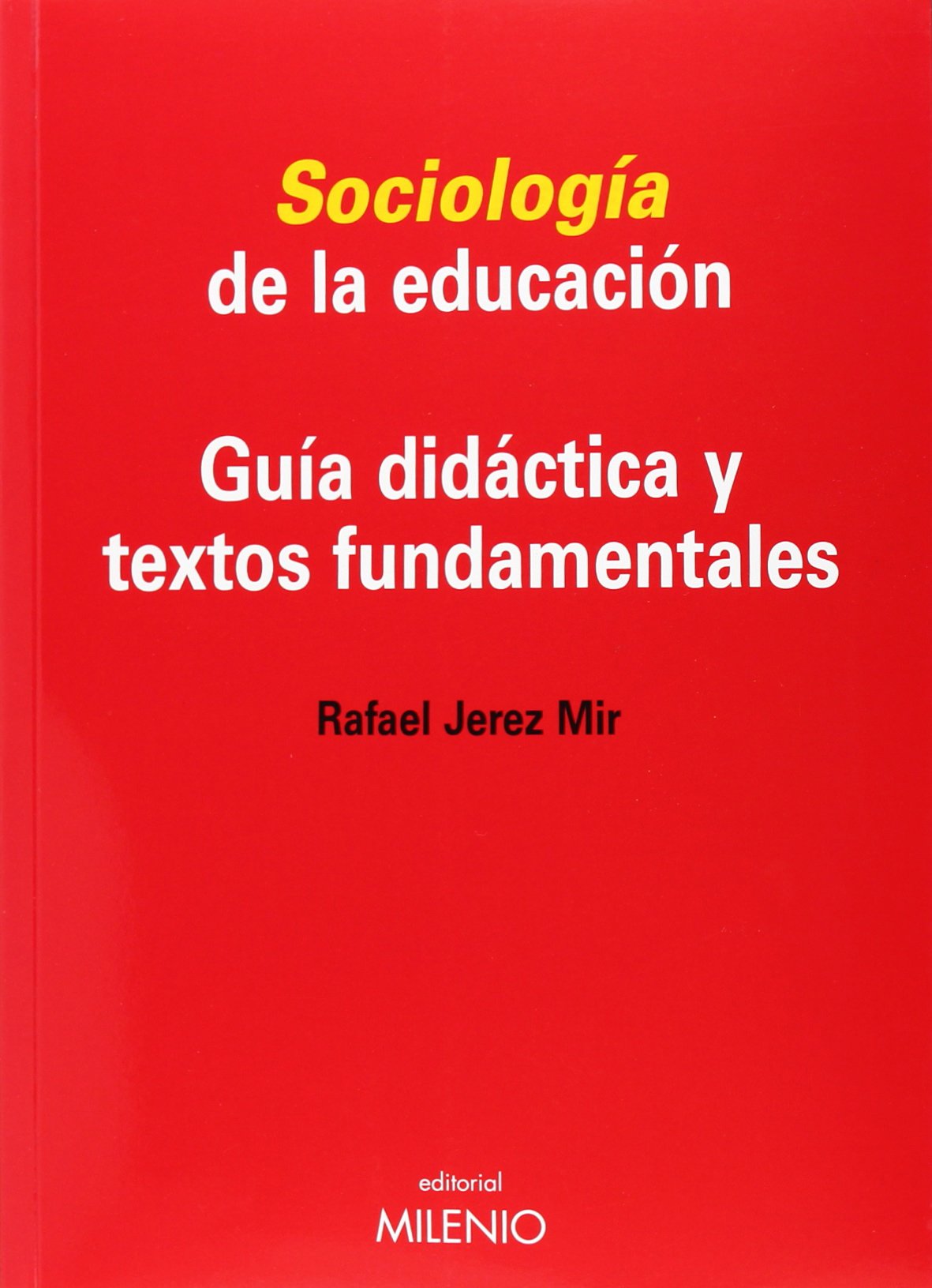 Sociología de la educación Social Sciences