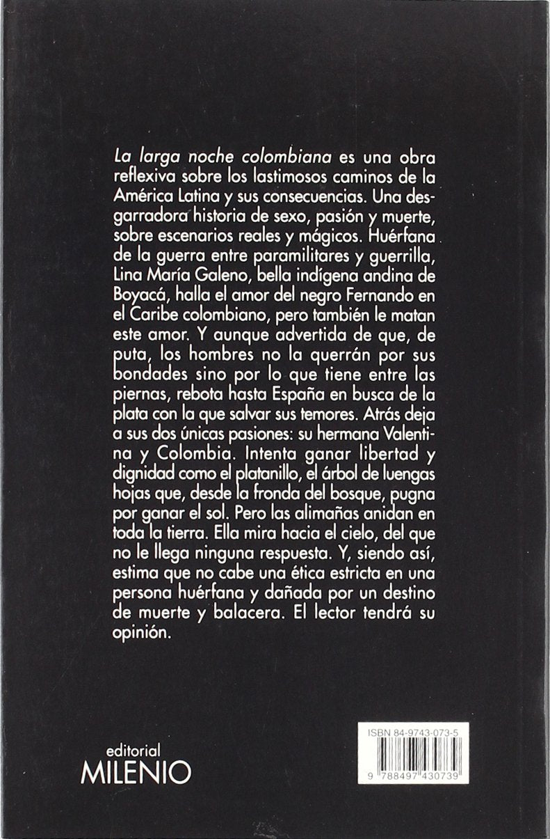 La larga noche colombiana (Varia) Contemporary literature