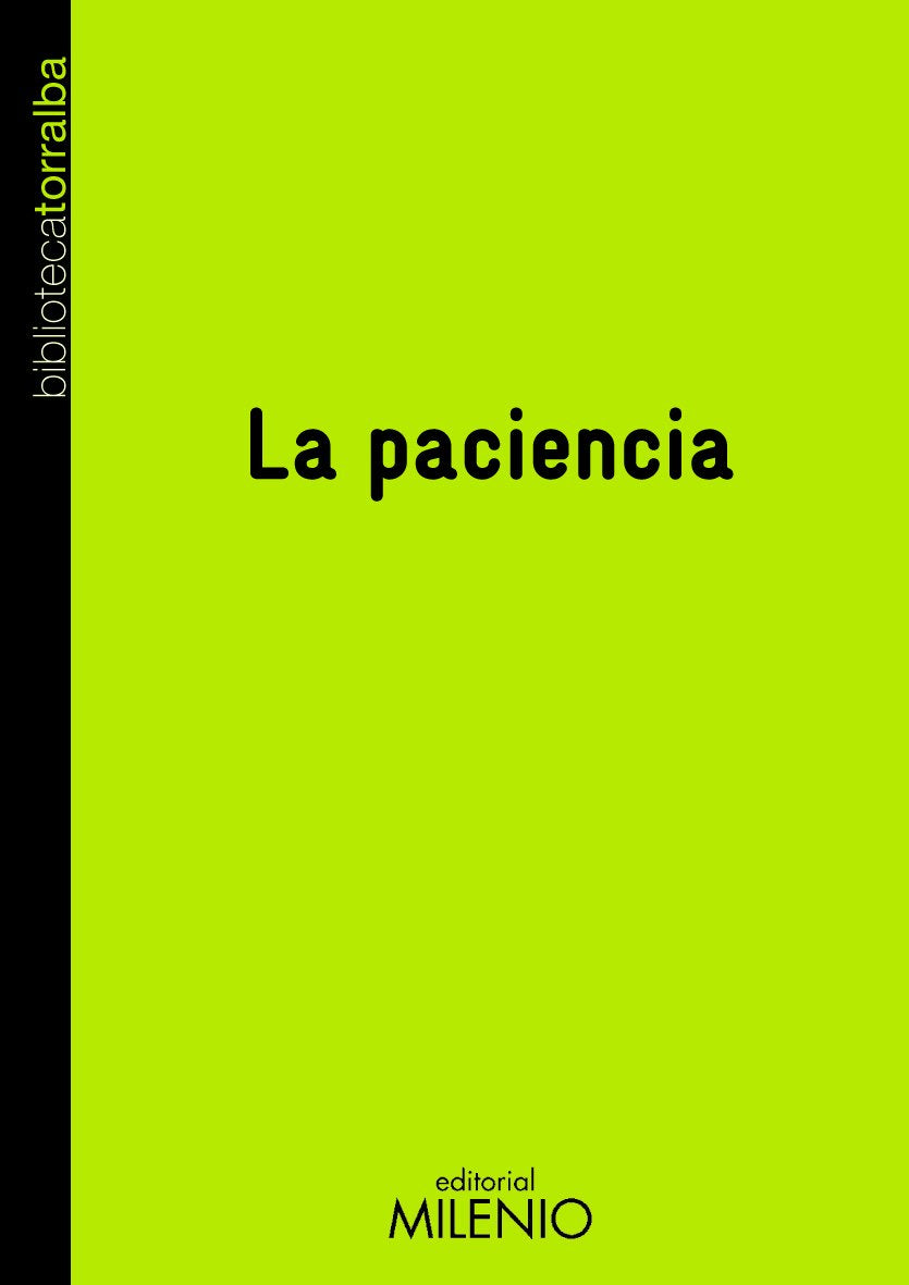 La paciencia (Biblioteca Torralba, Band 2) Learning & Reference