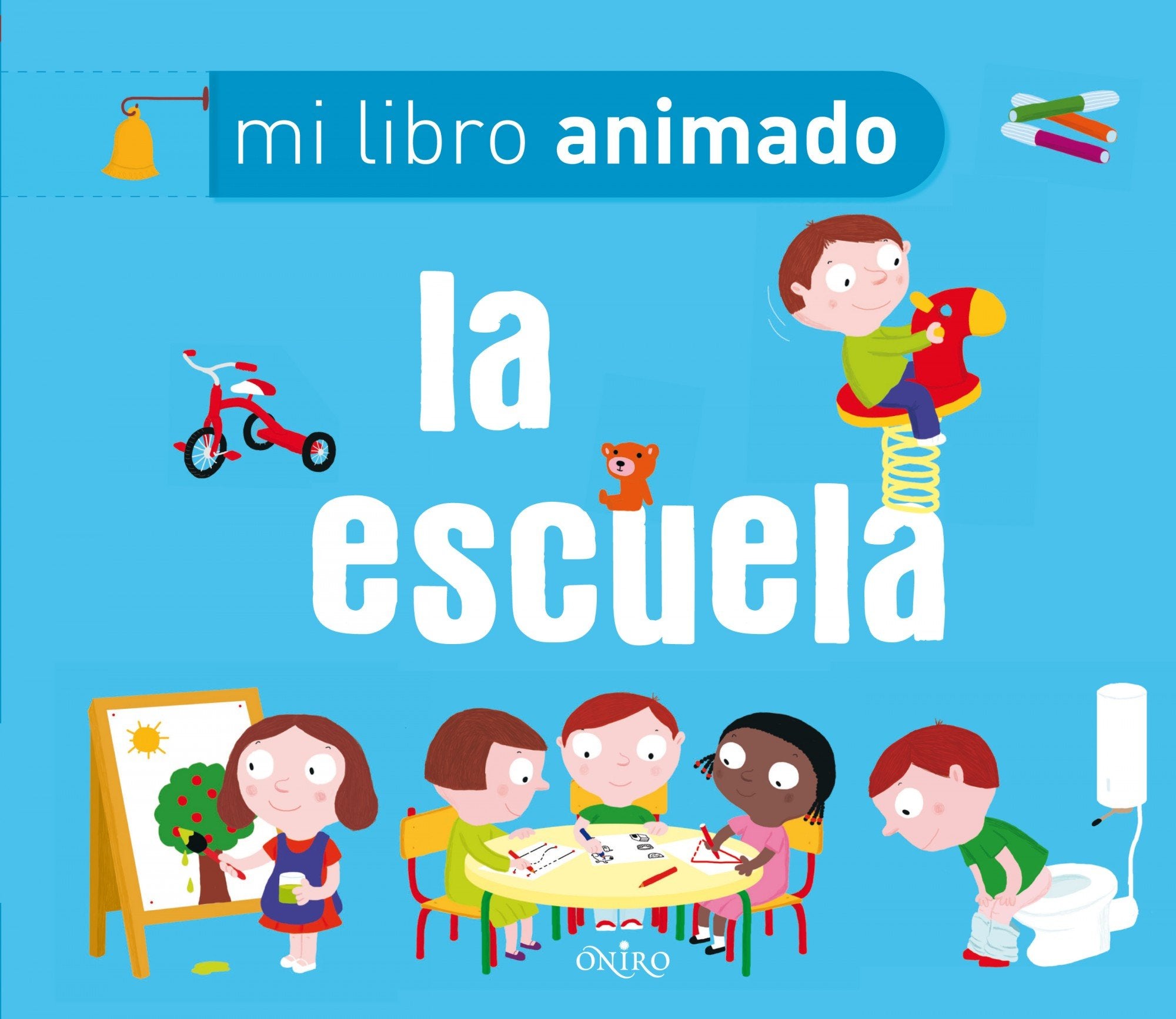 La escuela. Mi libro animado (Primeros aprendizajes) Social Sciences