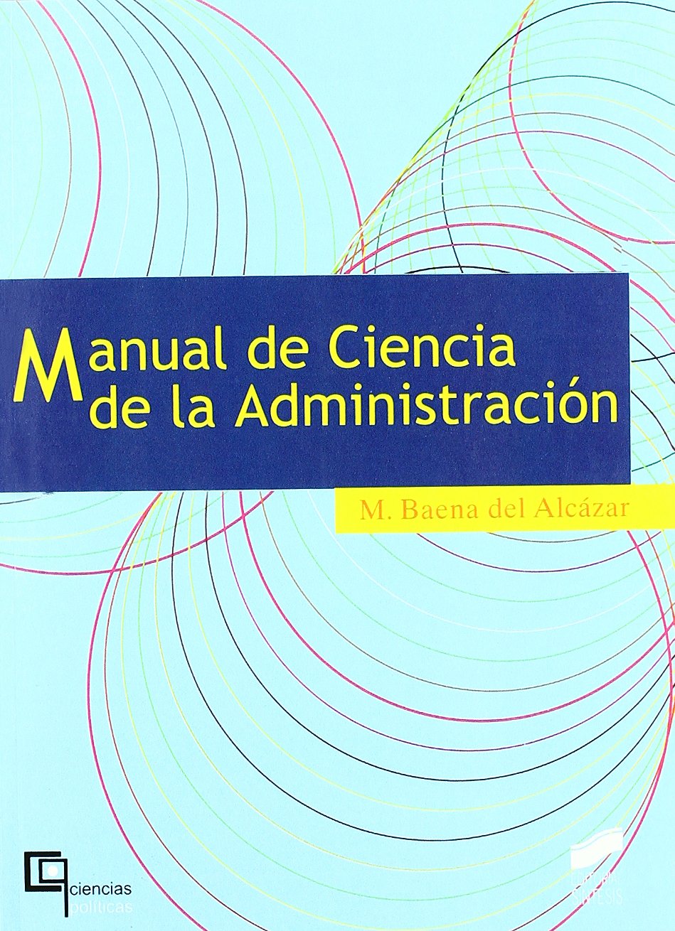 Manual de ciencia de la administración book