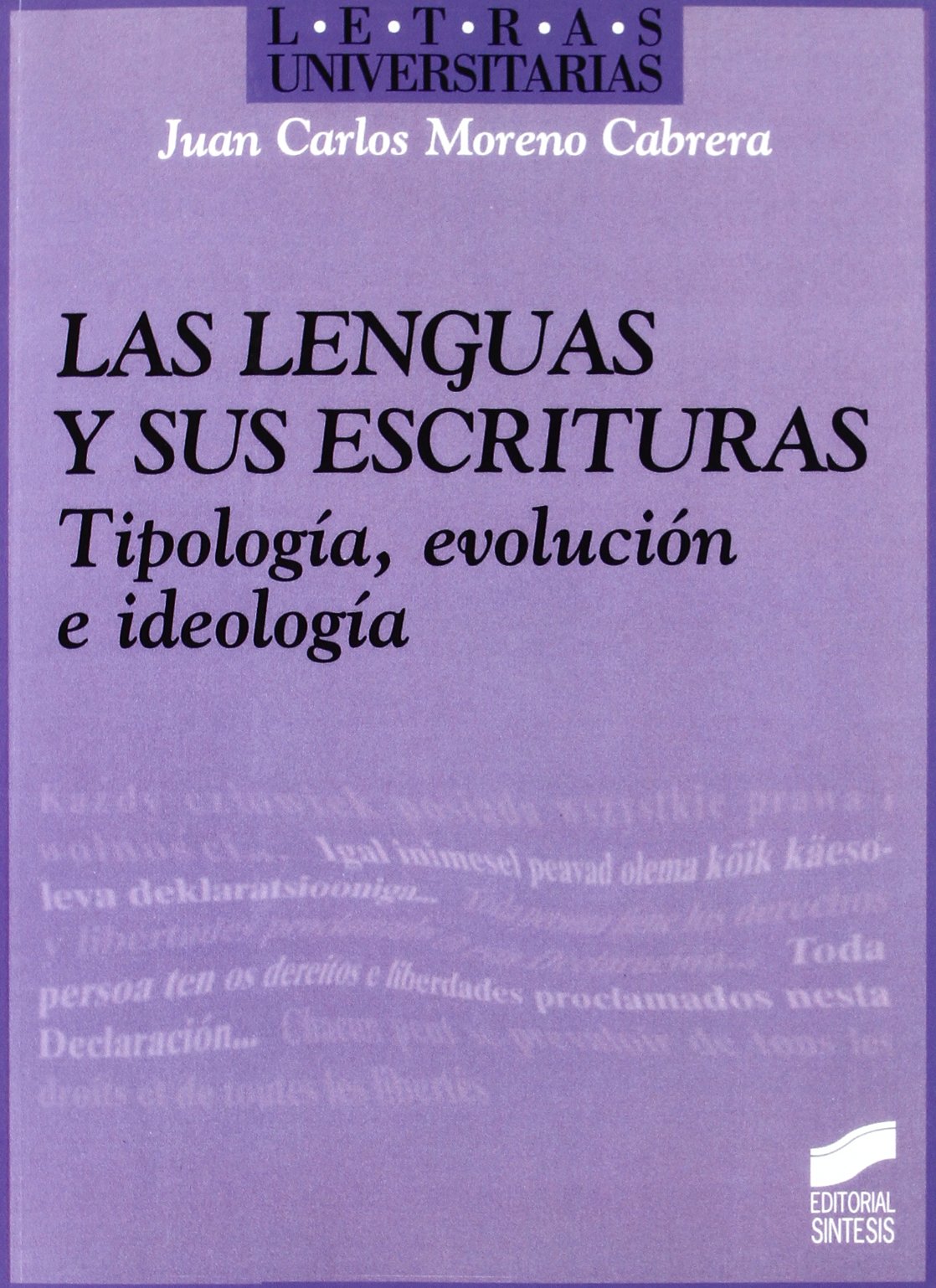 Las lenguas y sus escrituras General education