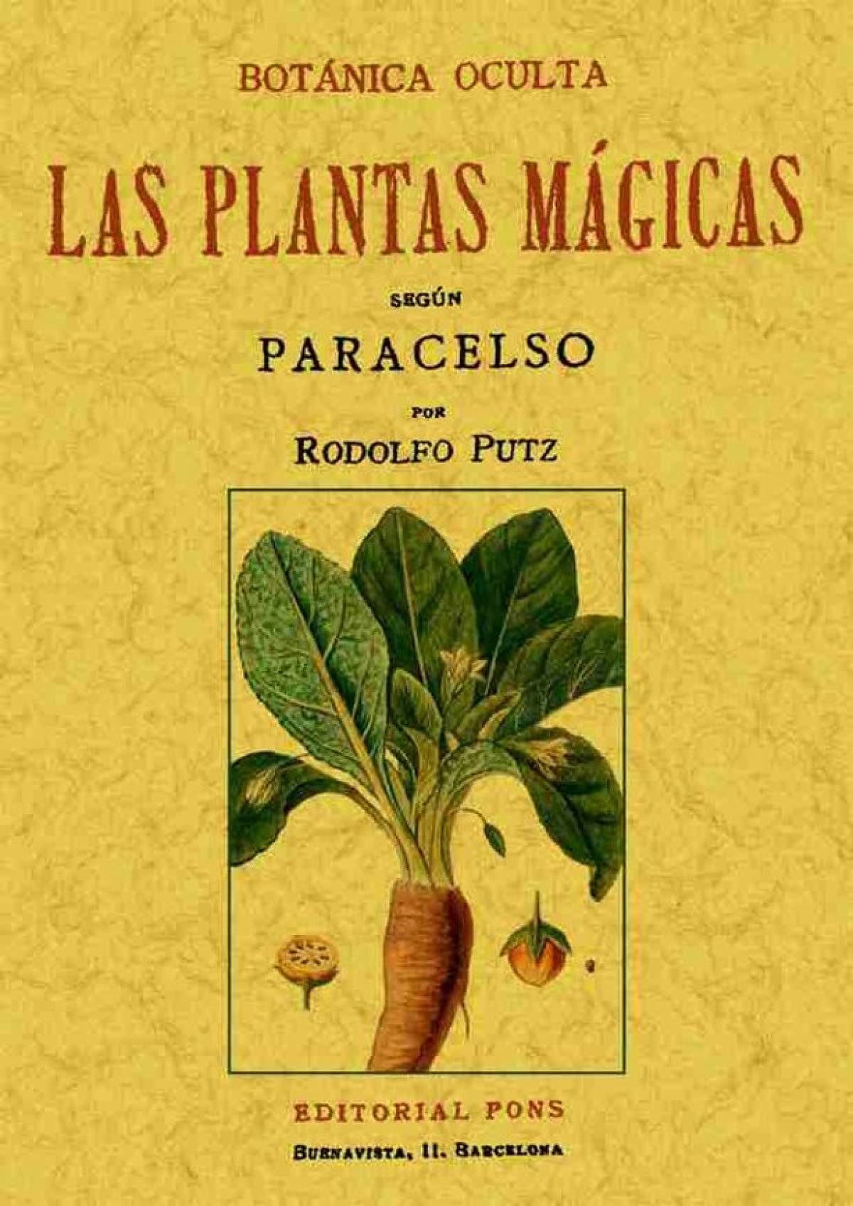Botánica oculta. Las plantas mágicas según Paracelso book