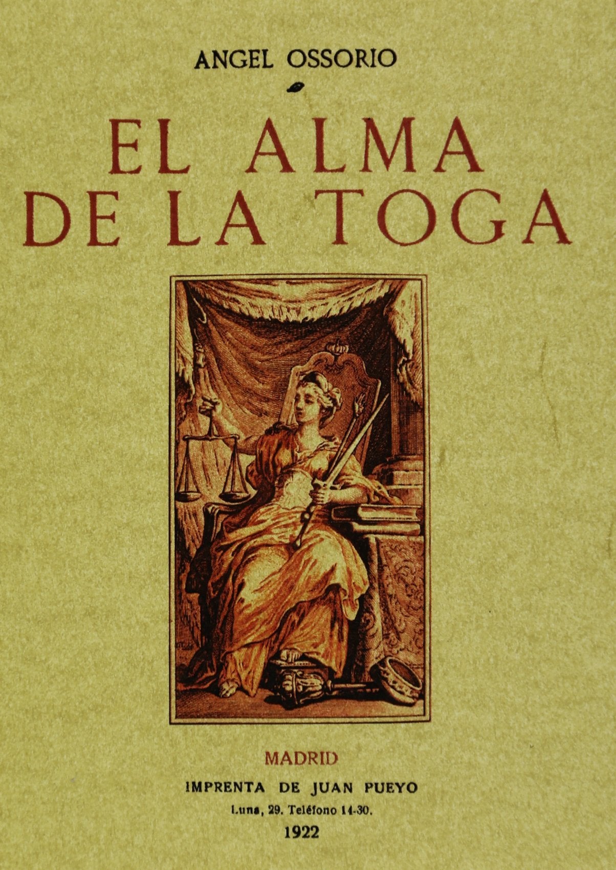 El alma de la toga book