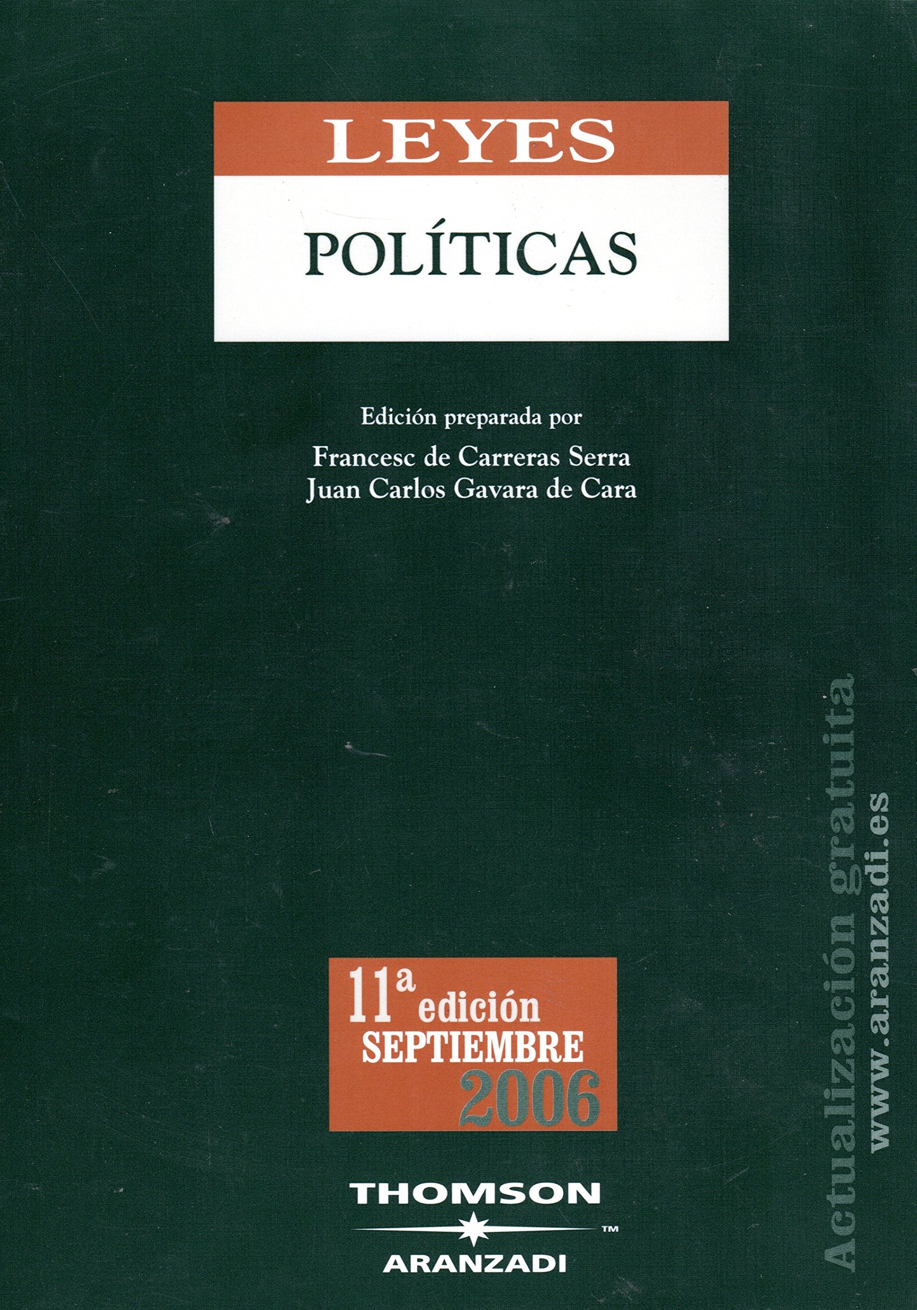Leyes politicas (2006) Books