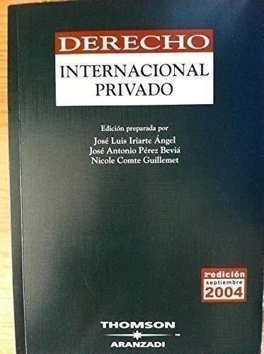 Derecho Internacional Privado (2004) book