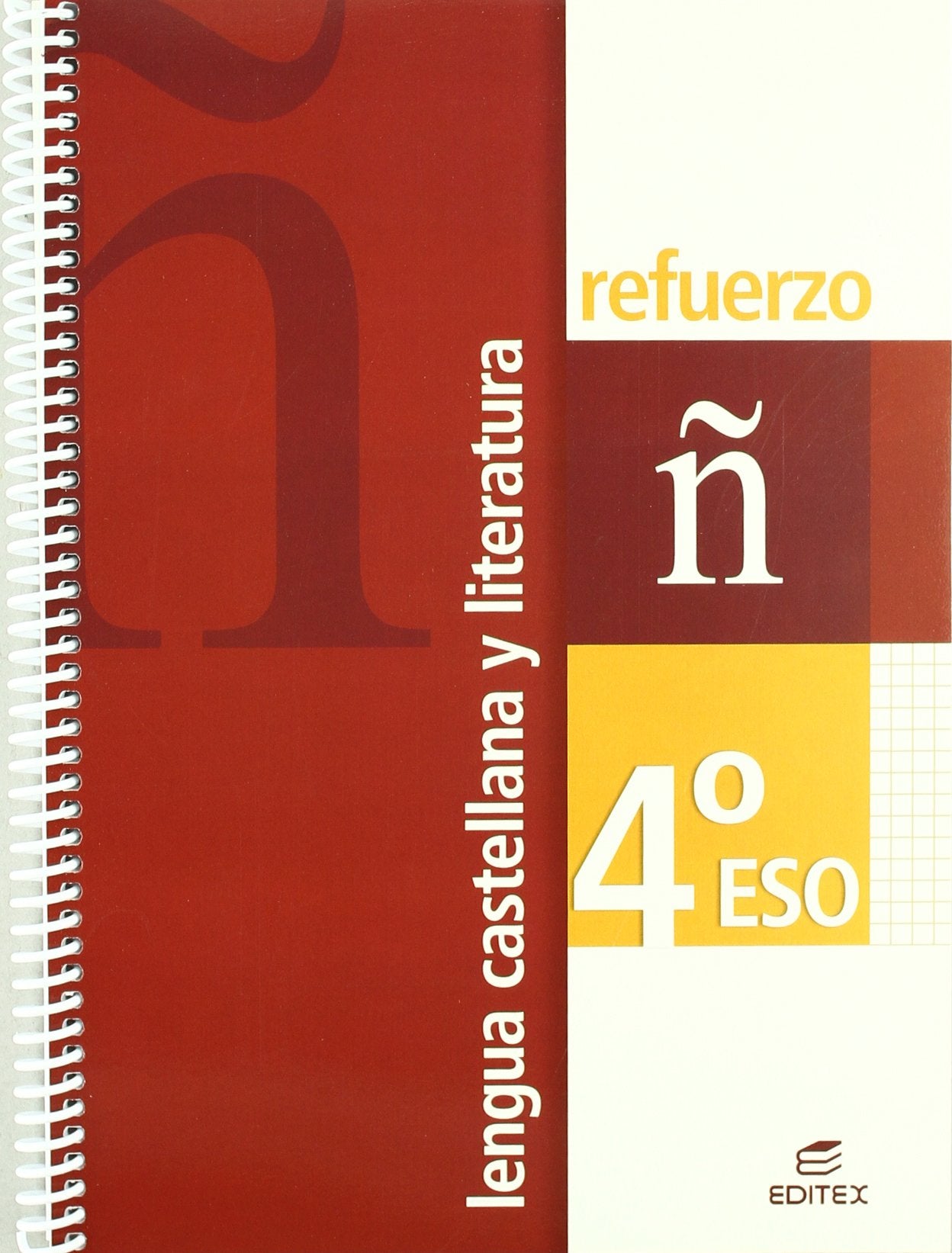 Lengua castellana y literatura, 4 ESO. Refuerzo (Cuadernos de Refuerzo) Professional & Reference Books