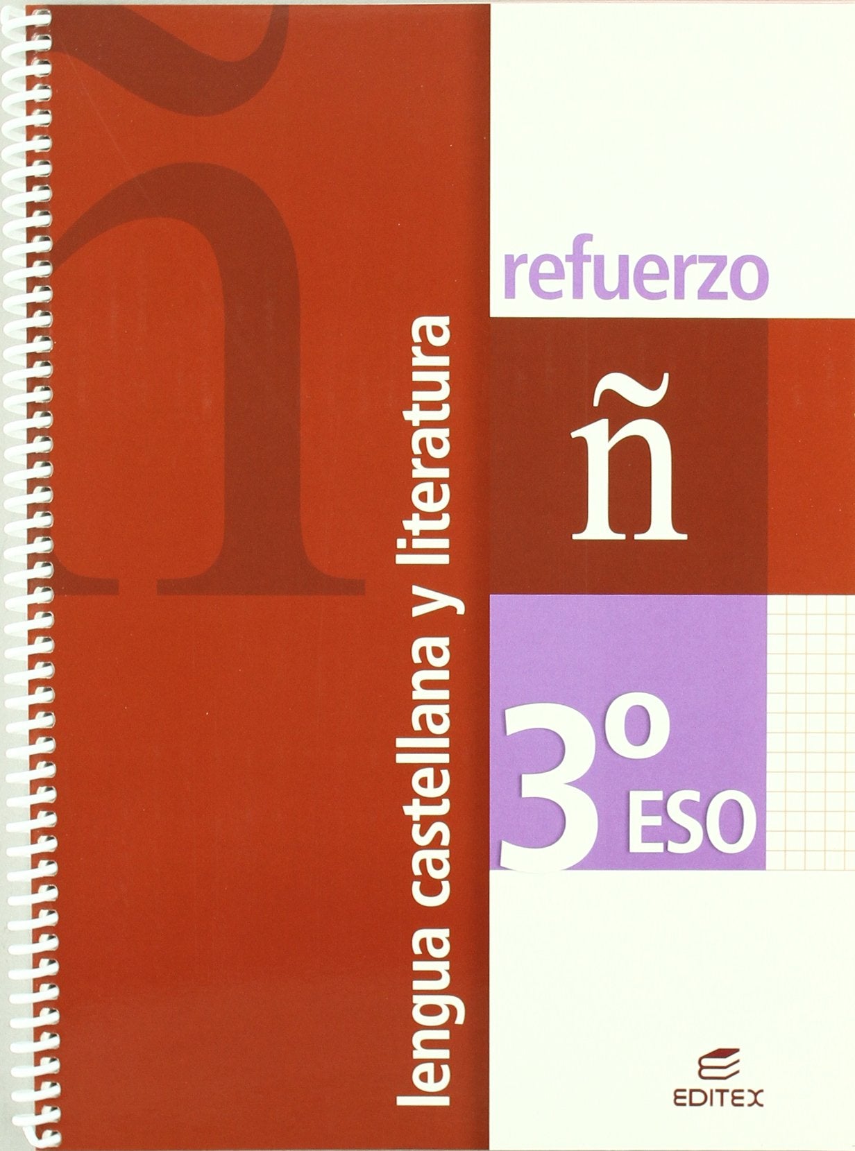 Lengua castellana y literatura, 3 ESO. Refuerzo book