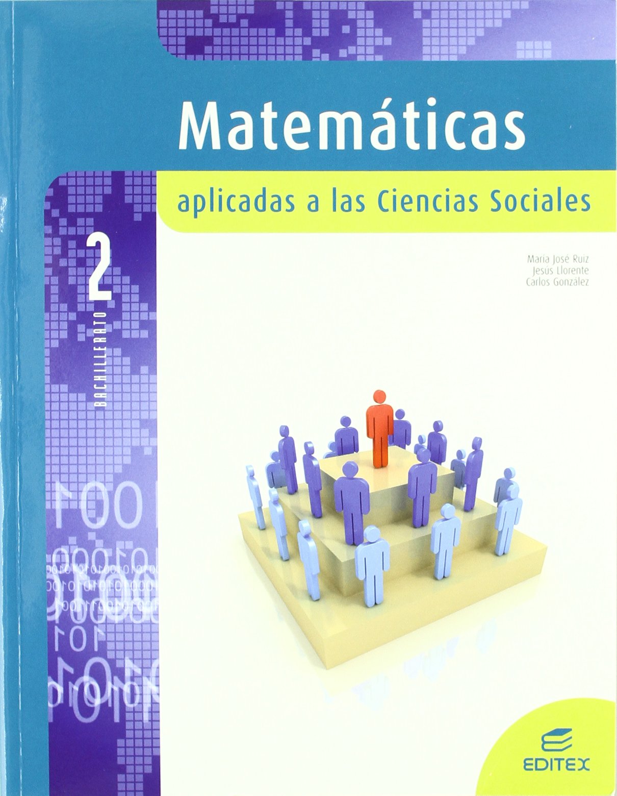 Matemáticas aplicadas a las Ciencias Sociales, 2 Bachillerato book